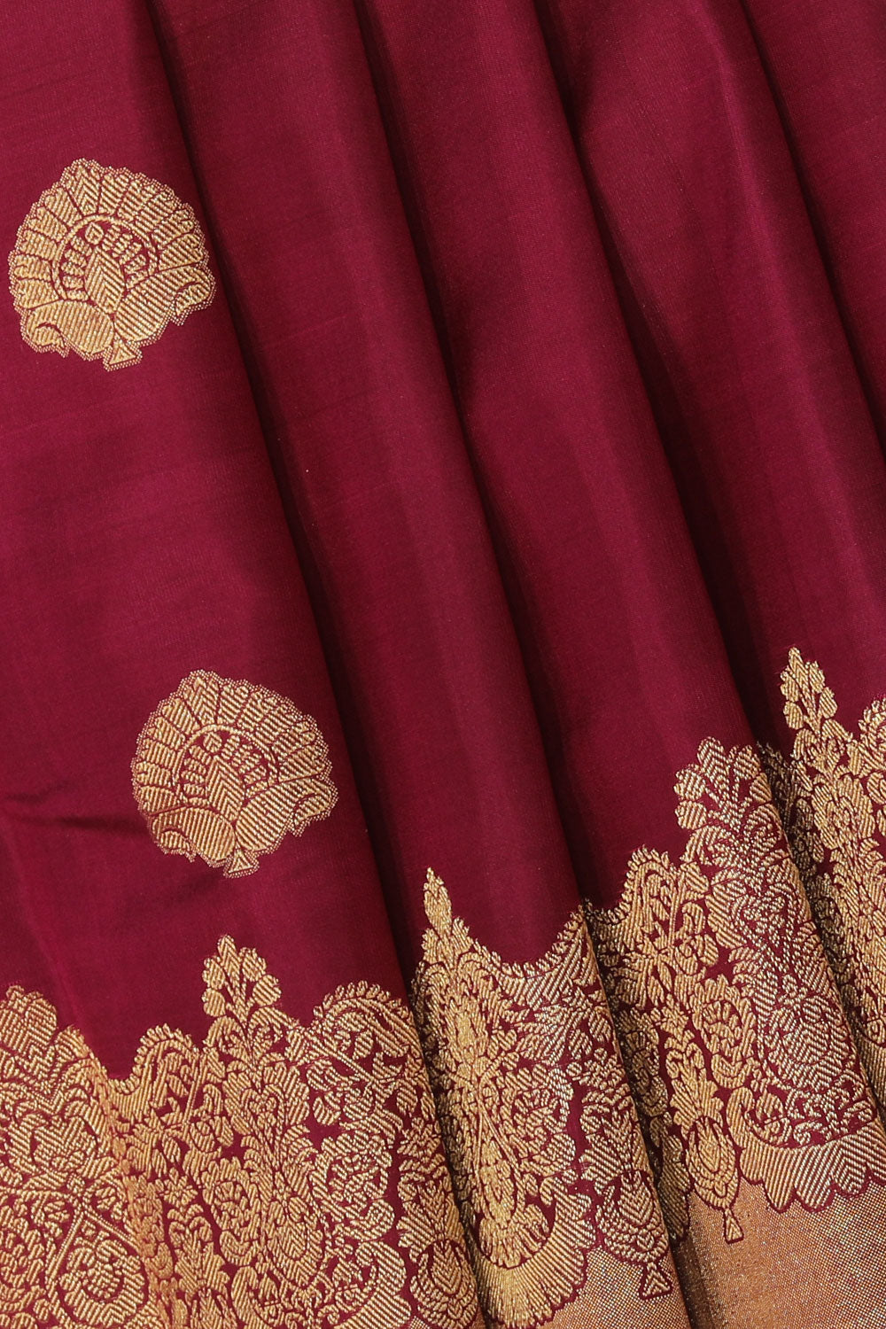 Kalanjali Gorgeous Plum-Pink Saree – Women's - view 2