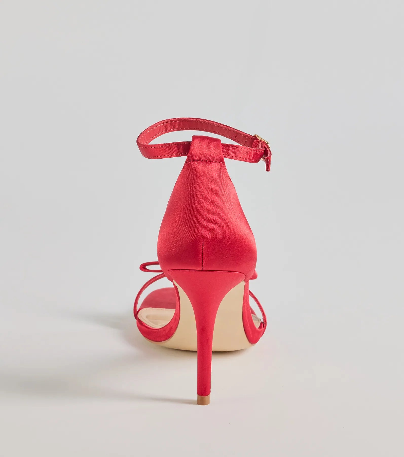 Windsor Sealed With Glam Bow Stiletto Heels – RED - view 4
