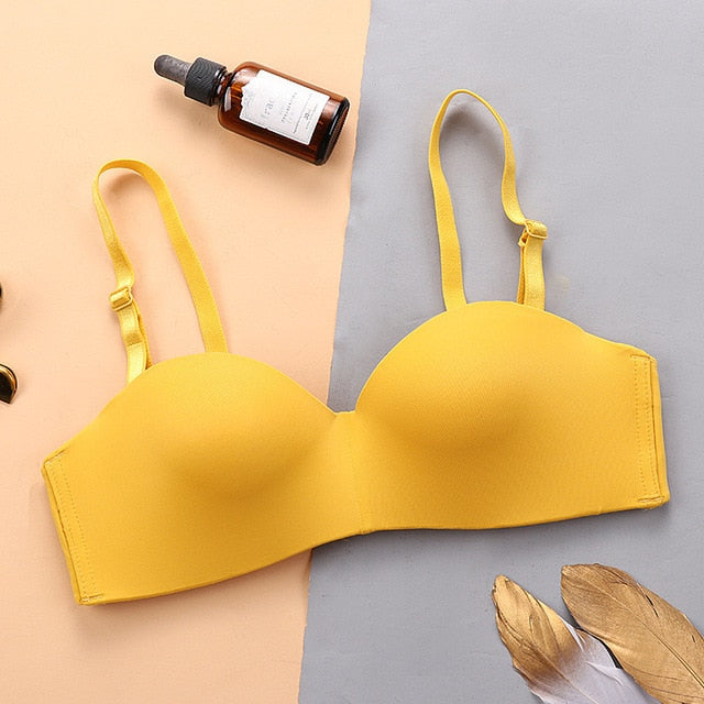 BlackTree New Sexy Fashion Seamless Bras for Women Push Up with Half Cup..