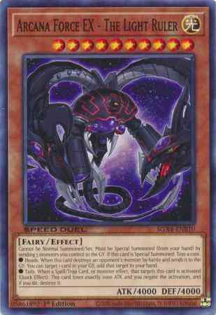 Yu-Gi-Oh! Arcana Force EX - The Light Ruler - SGX4-ENB10 - Common - 1st Edition