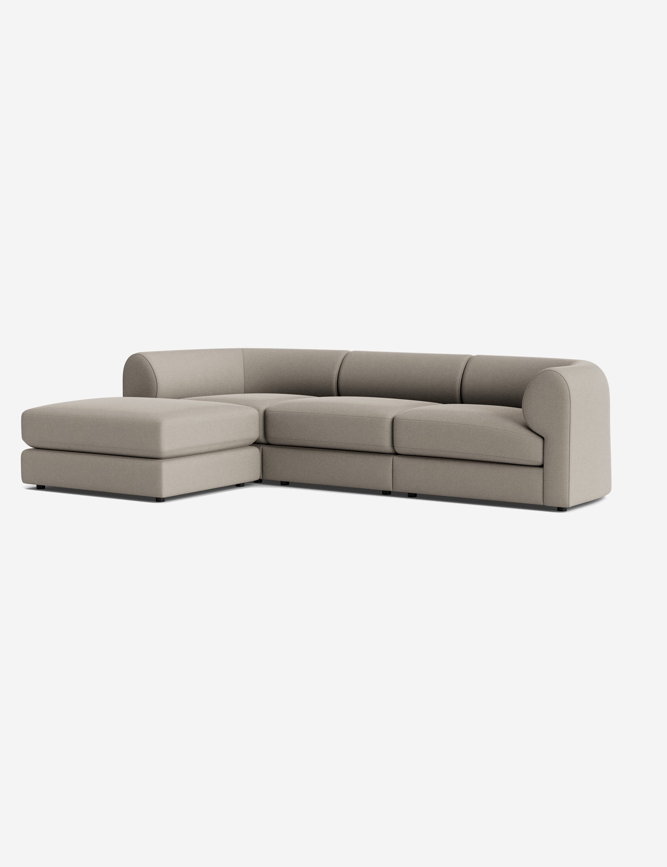 Lulu and Georgia Sergio Modular Sectional Sofa With Ottoman - view 146