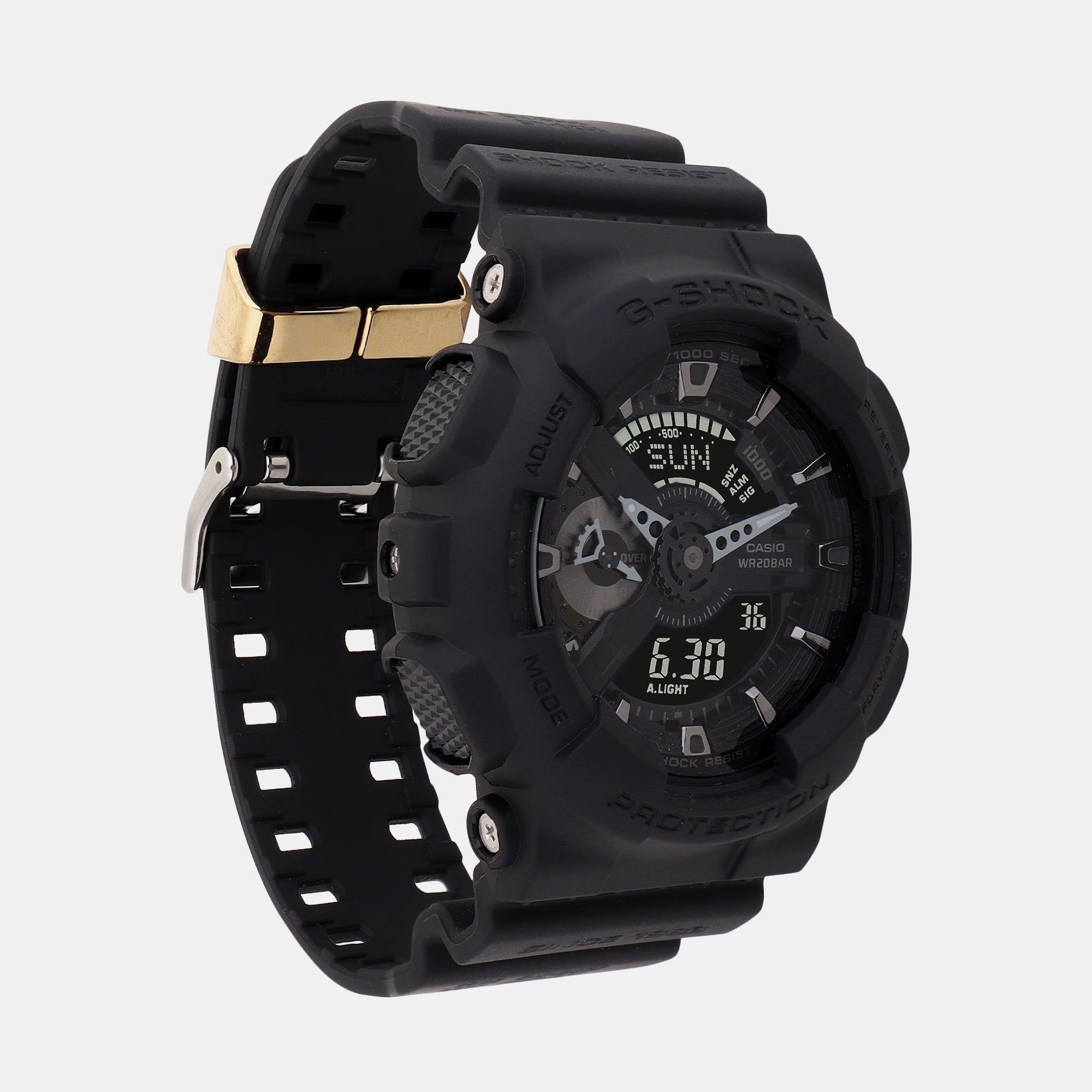 Casio G-Shock Men Quartz Black Dial Analog-Digital Resin Watch G1411 - view 3