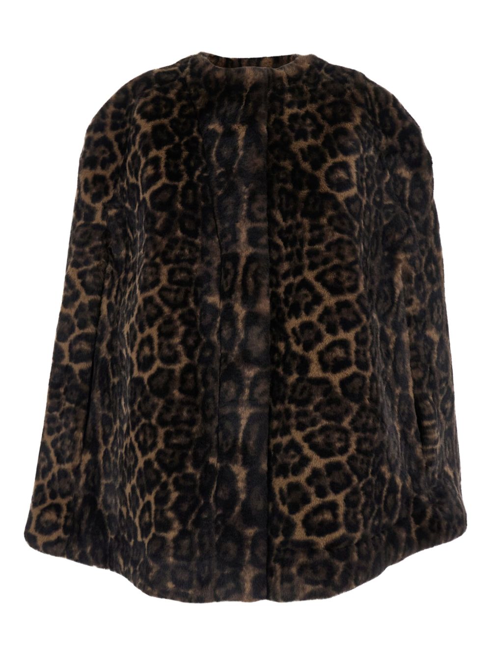 Apparis Sloane Faux-Fur Cape – 100% Recycled Polyester