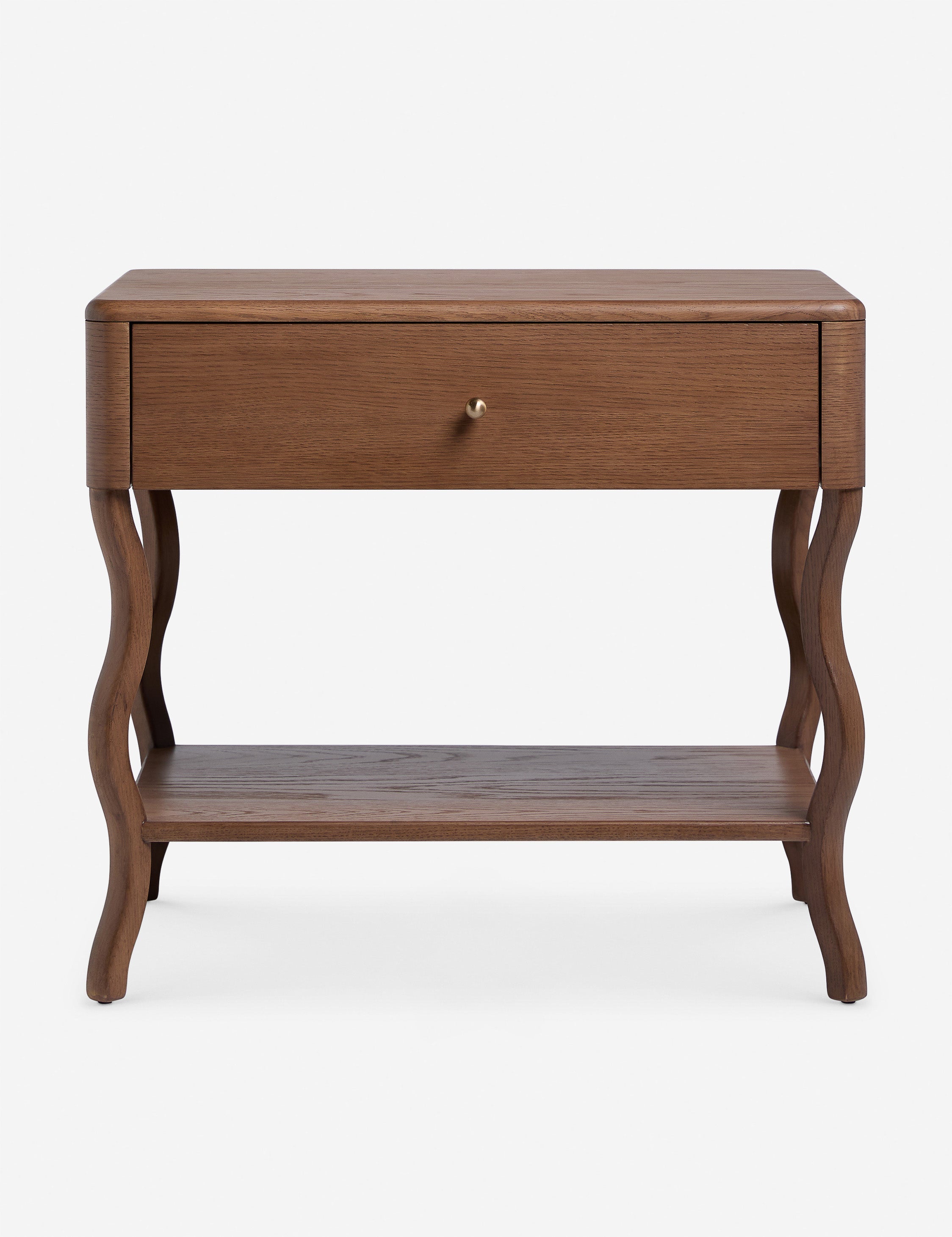 Lulu and Georgia Lasya Nightstand – Cool Brown