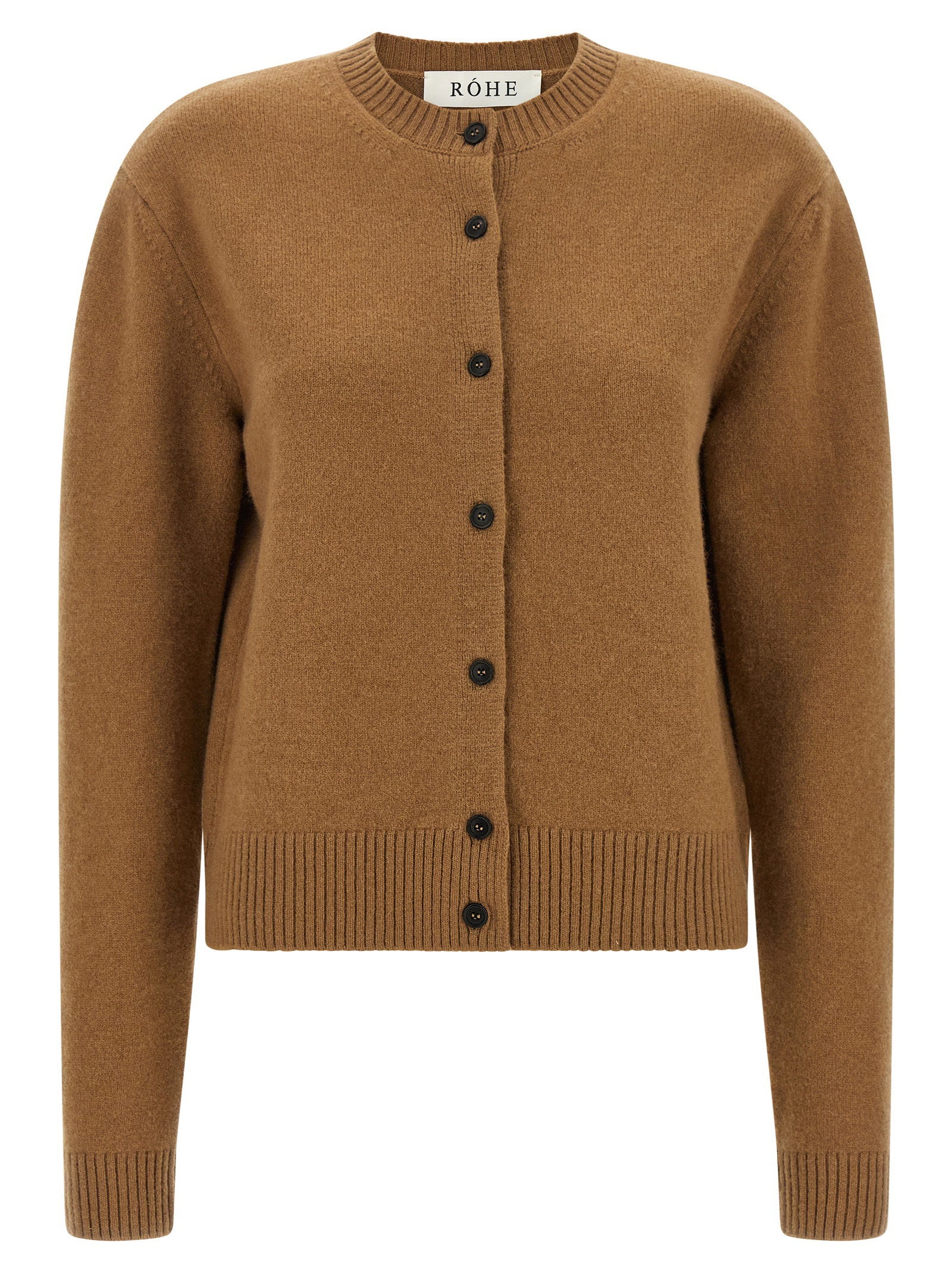 Rohe Cashmere Mixed Crew Neck Cardigan – 88% wo, 10% ws, 2% ea