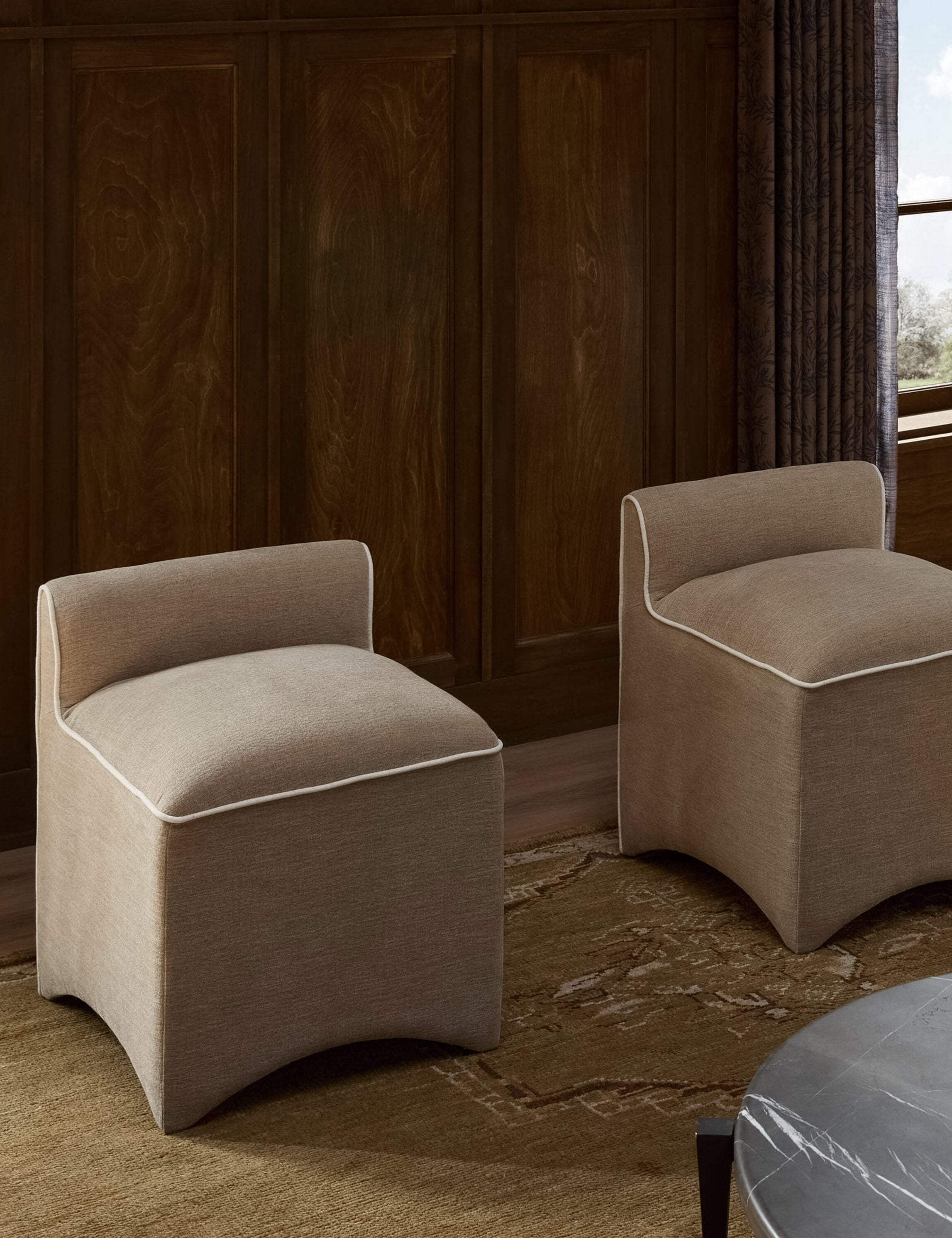 Lulu and Georgia Terza Stool – Natural - view 2