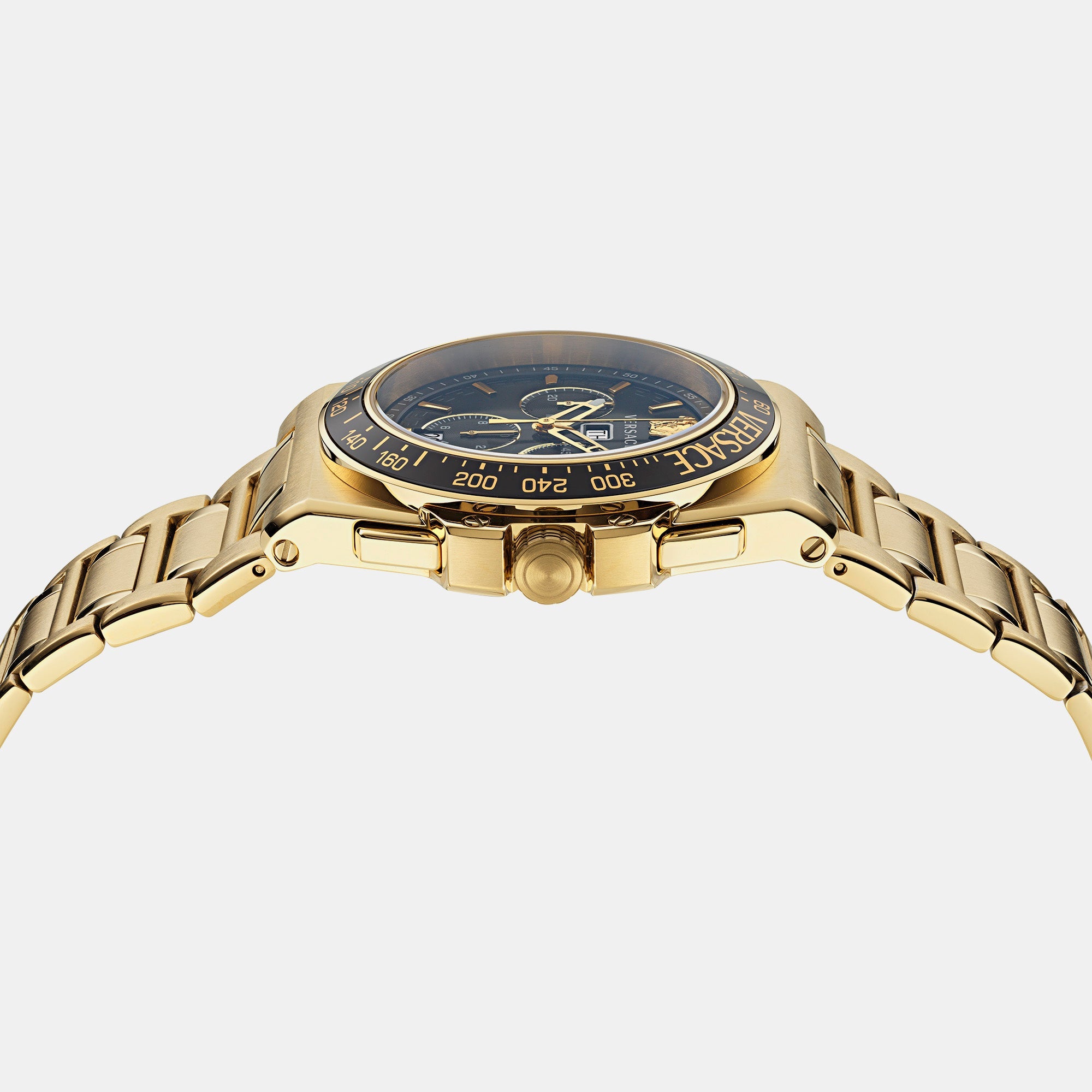 Versace Greca Extreme Men Quartz Black Dial Chronograph Stainless Steel Watch VE7H00623 - view 3