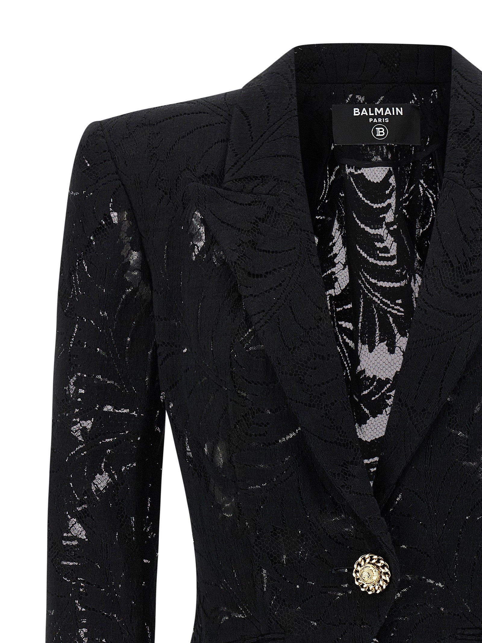 Balmain Lace Blazer - view 3