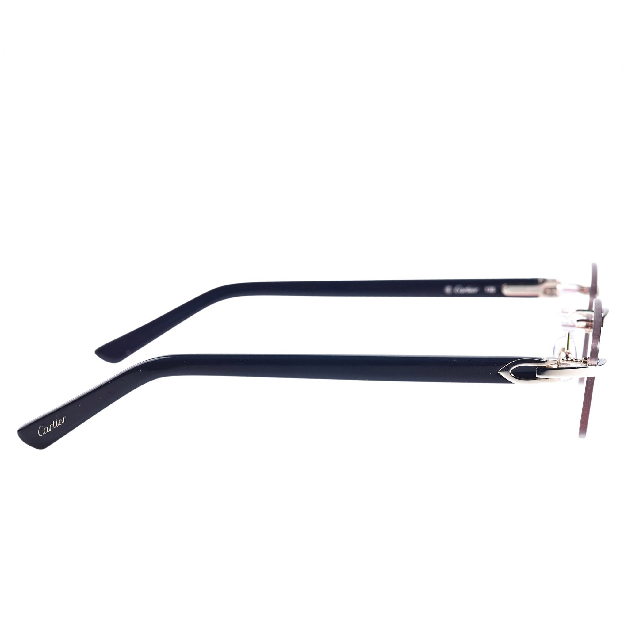 Cartier Eyewear Custom CT0048O-003 C Decor Rimless Sunglasses - view 2