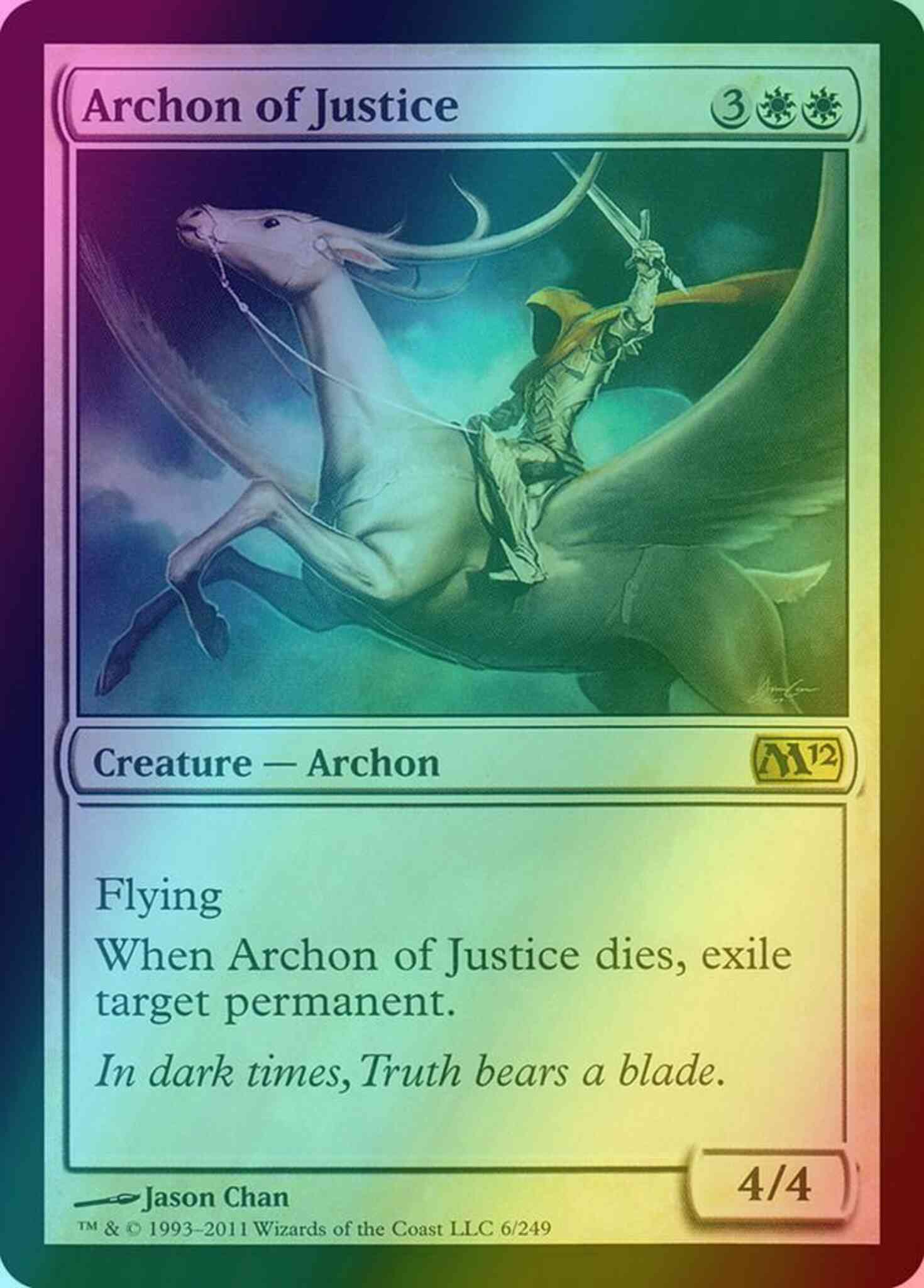 Justice 6 magic – Archon of Justice [6] [Magic 2012] [Foil]