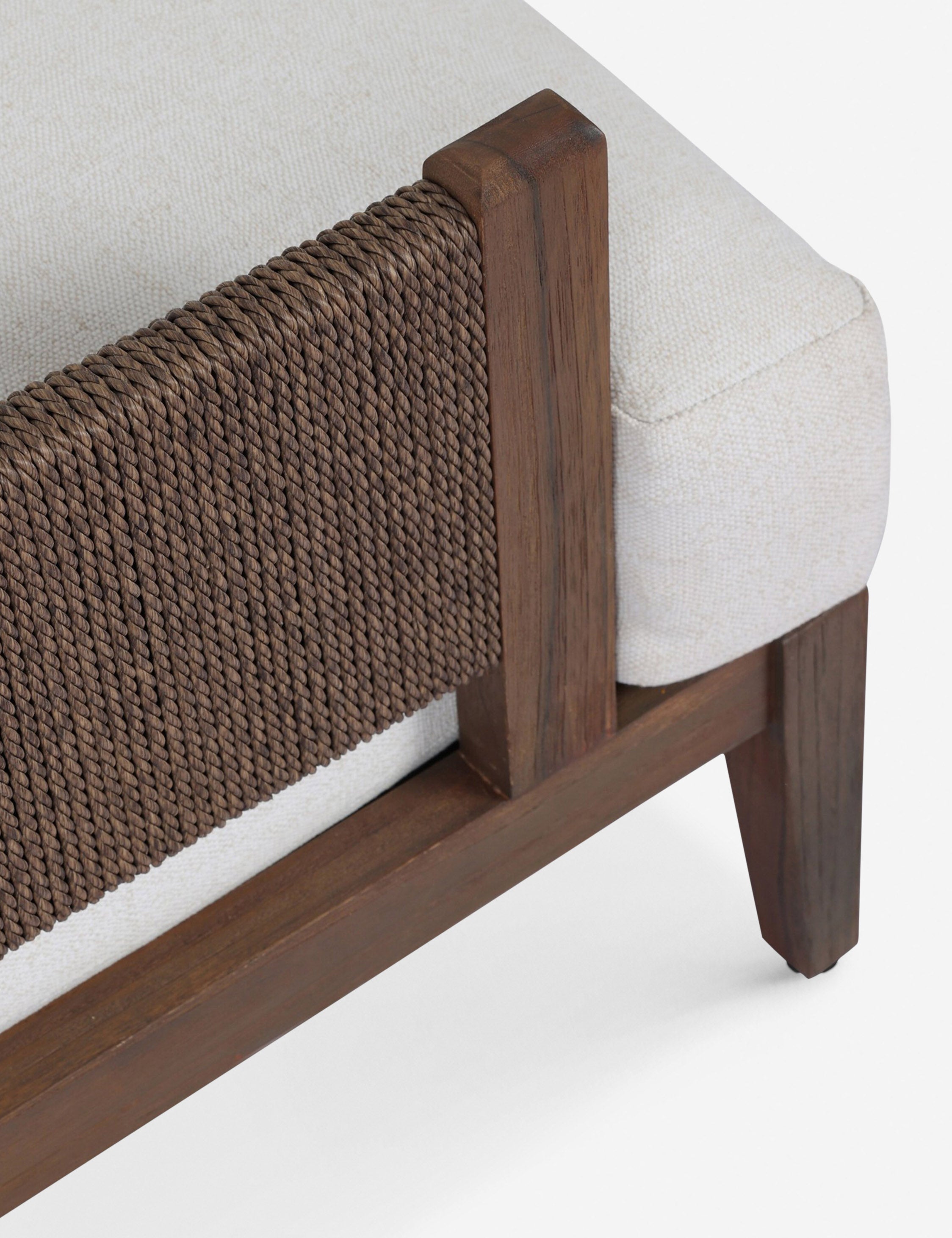 Lulu and Georgia Brewer Outdoor Accent Chair by Amber Lewis x Four Hands - view 6