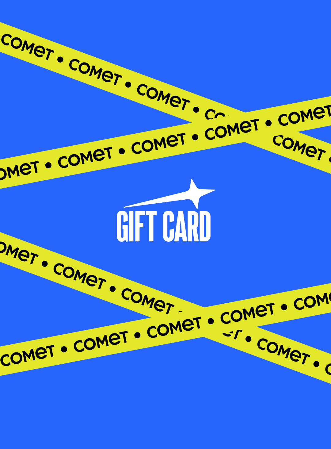 wearcomet Comet Gift Card