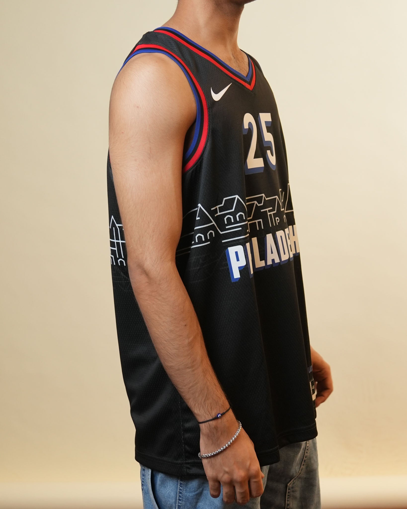 Nike Philadelphia Black Tank Jersey - view 2