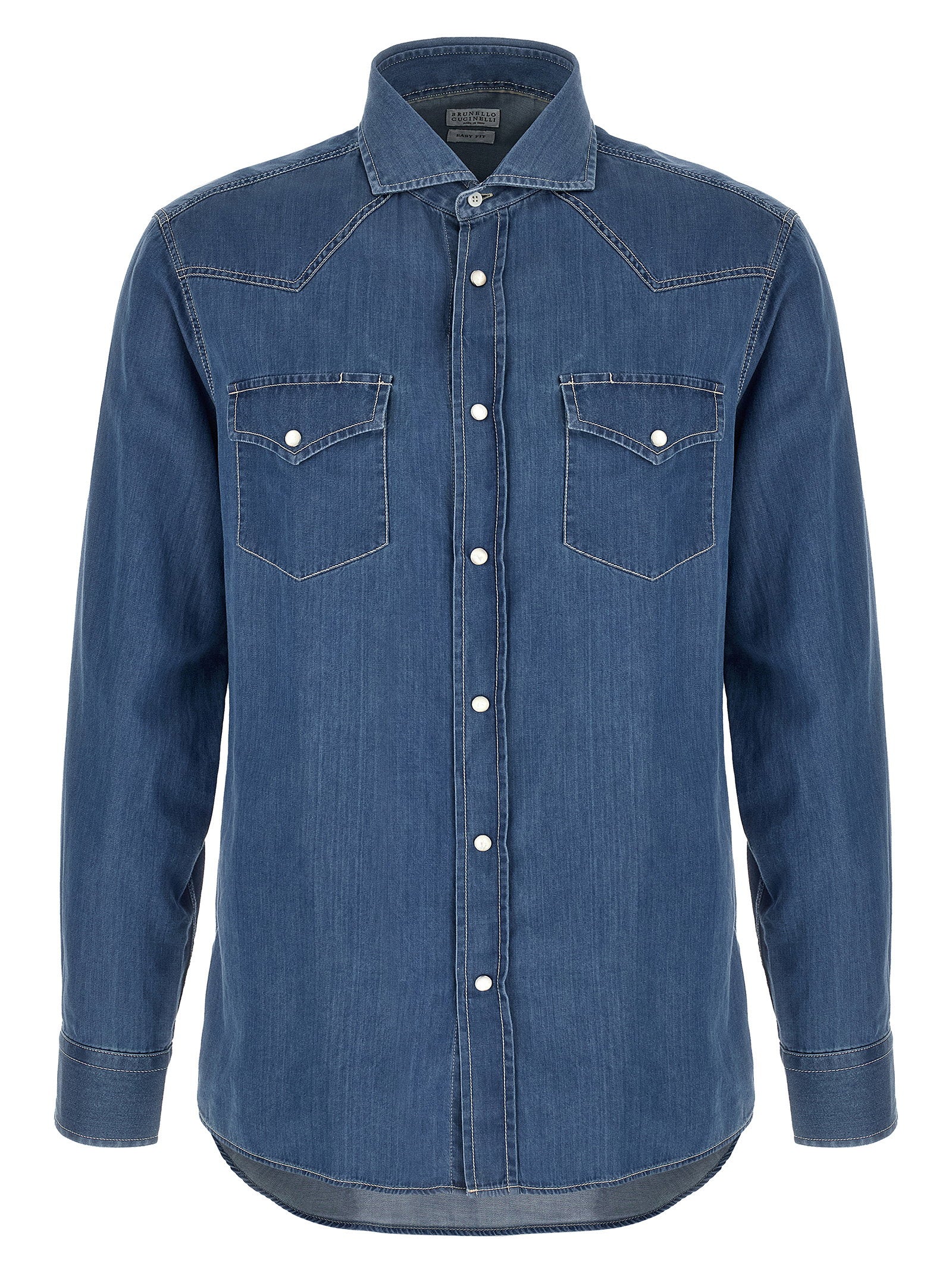 Brunello Cucinelli Texan Shirt – 100% cotton