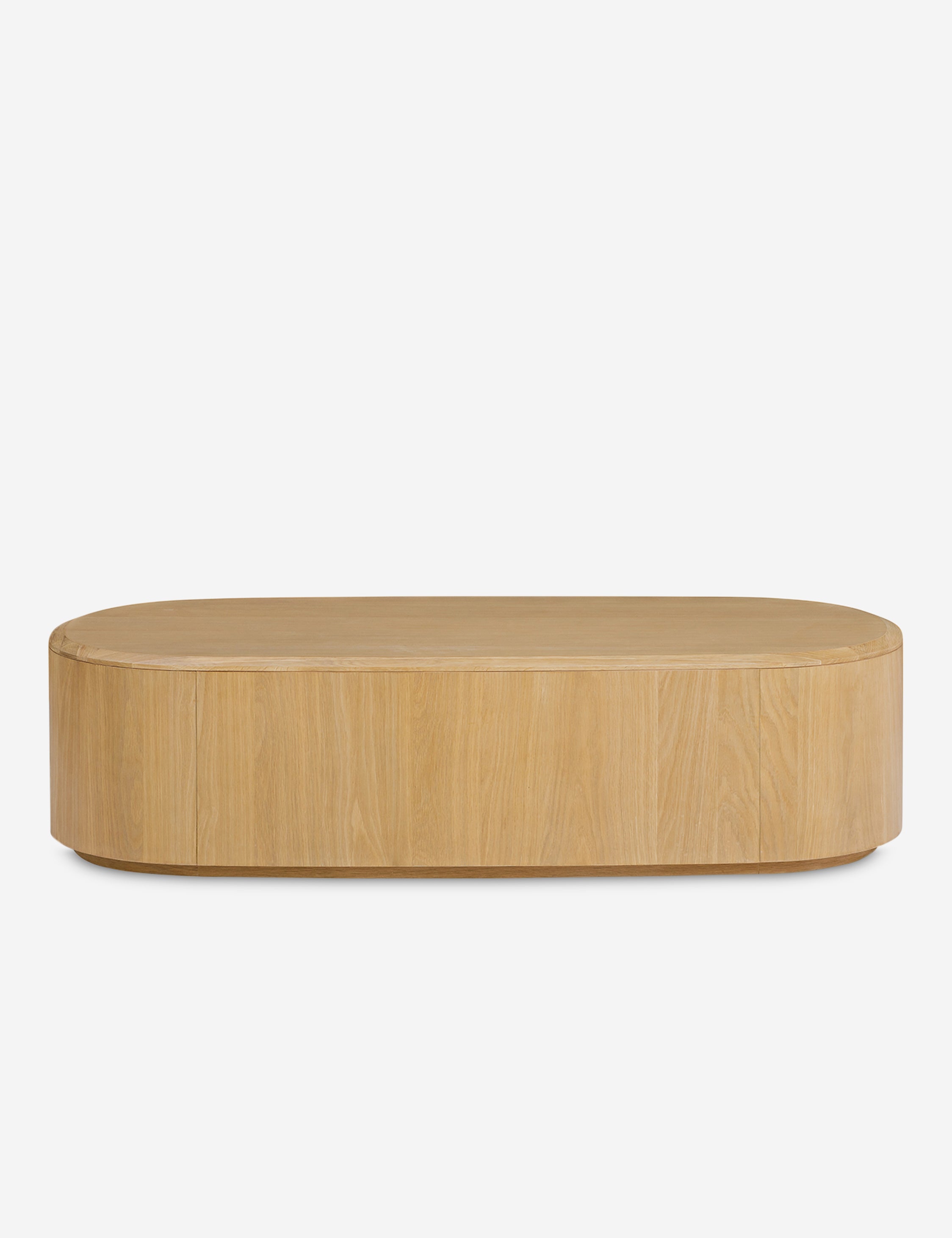 Lulu and Georgia Wenna Oval Coffee Table – Natural