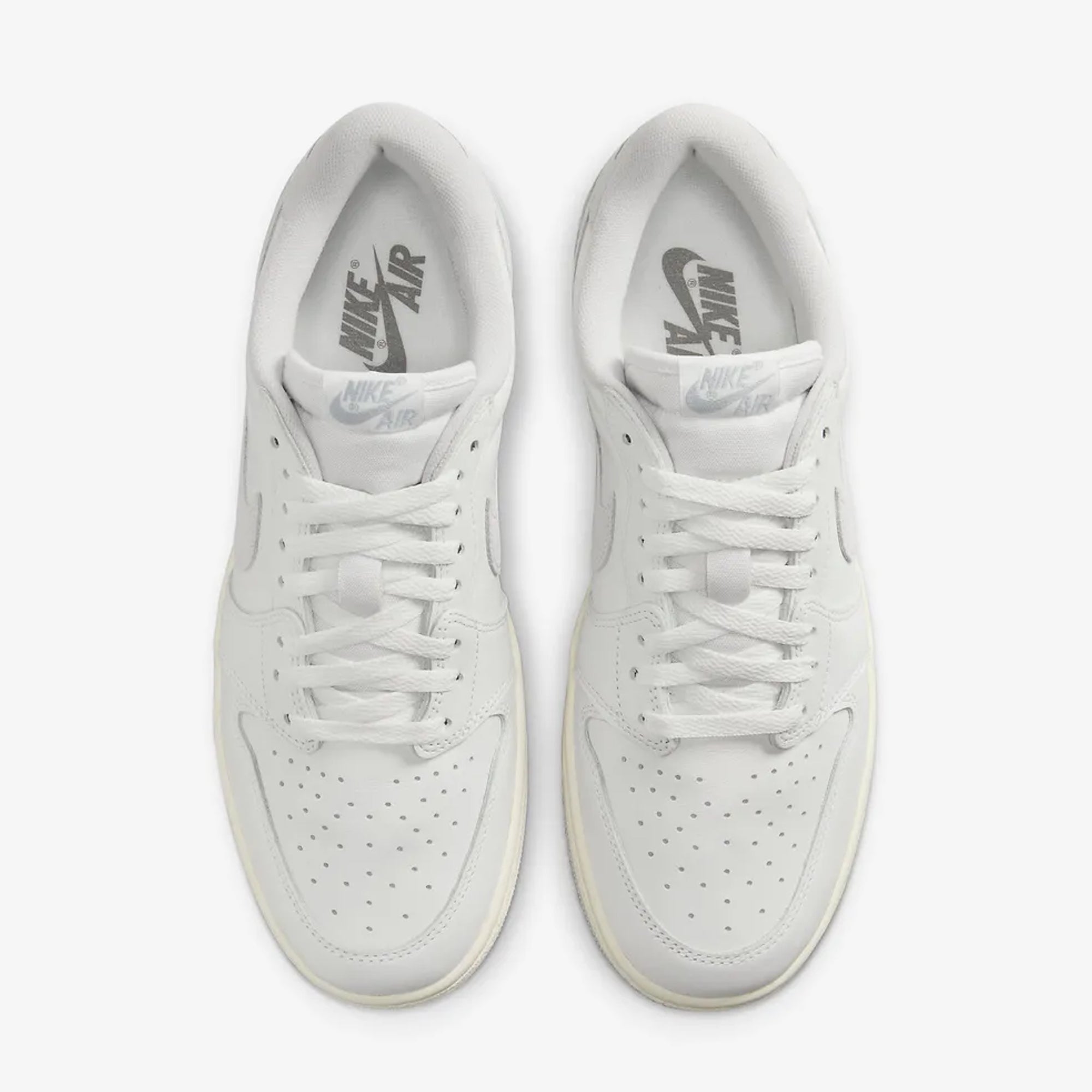 Jordan | AIR JORDAN 1 LOW 85 { SUMMIT WHITE/LT SMOKE GREY-NEUTRAL GREY - view 2