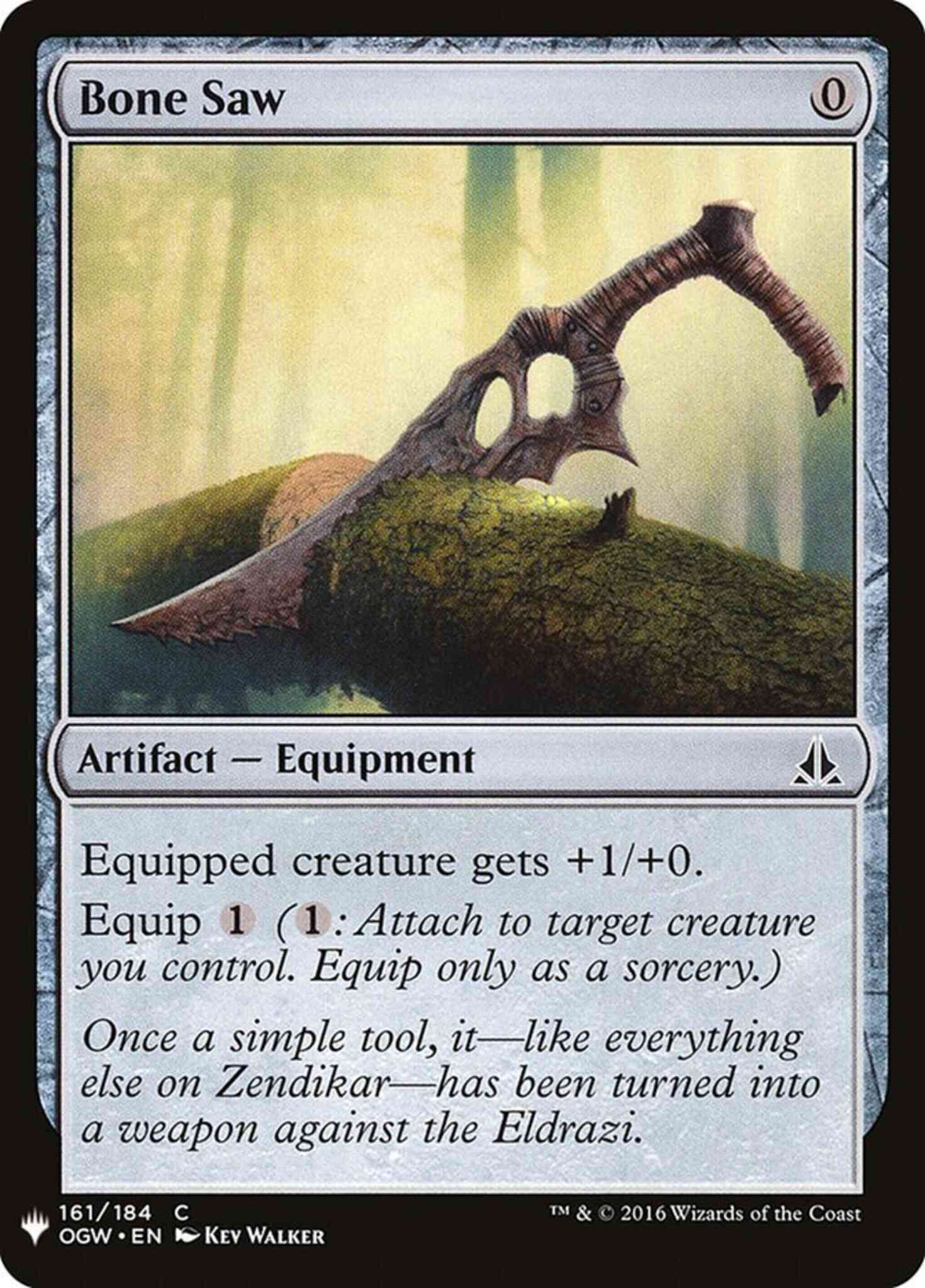 Bone saw ogw-161 – Magic Bone Saw [OGW-161] [The List] [Non-Foil]