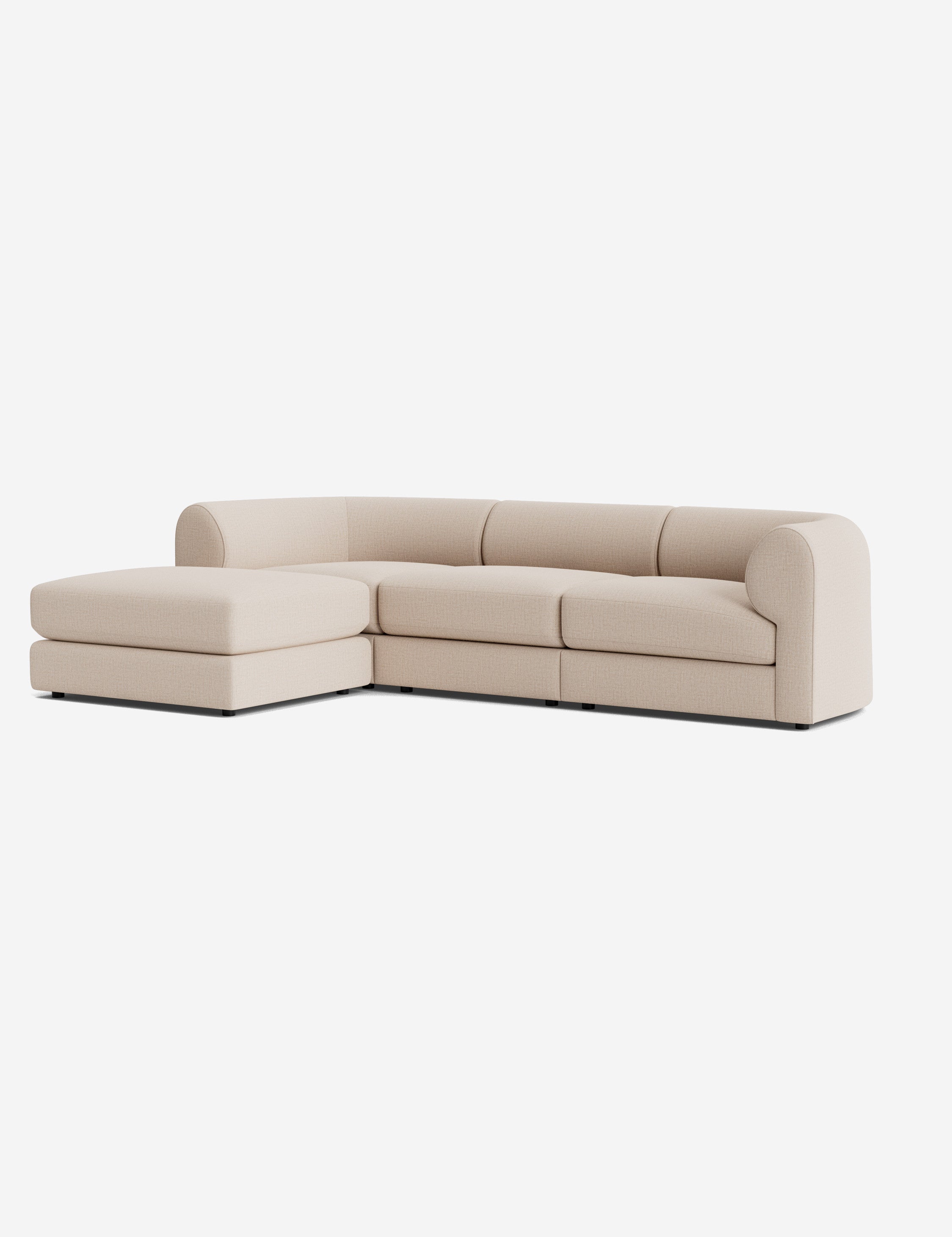 Lulu and Georgia Sergio Modular Sectional Sofa With Ottoman - view 218