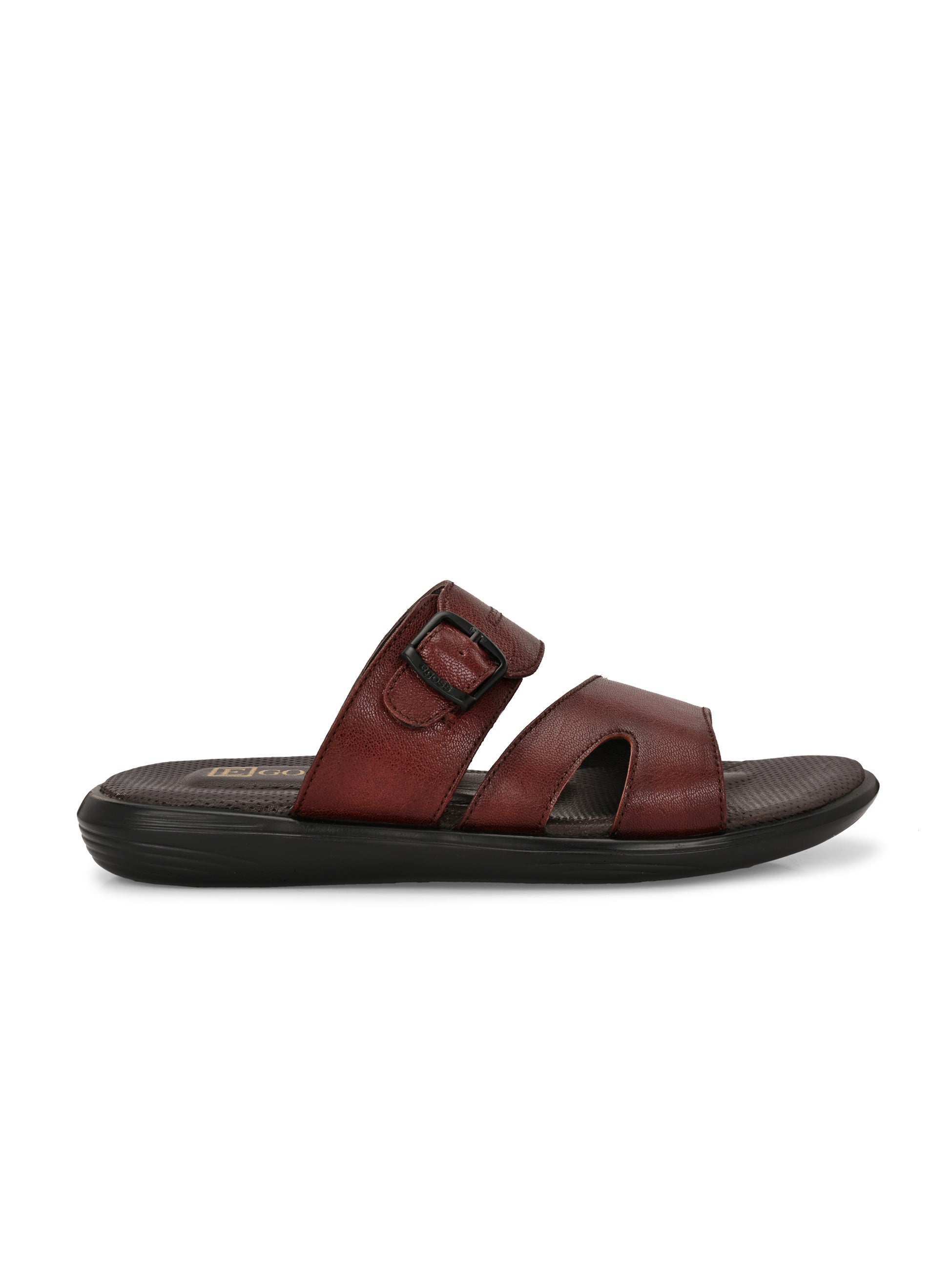 Egoss Shoes Egoss Leather Slippers For Men - view 16