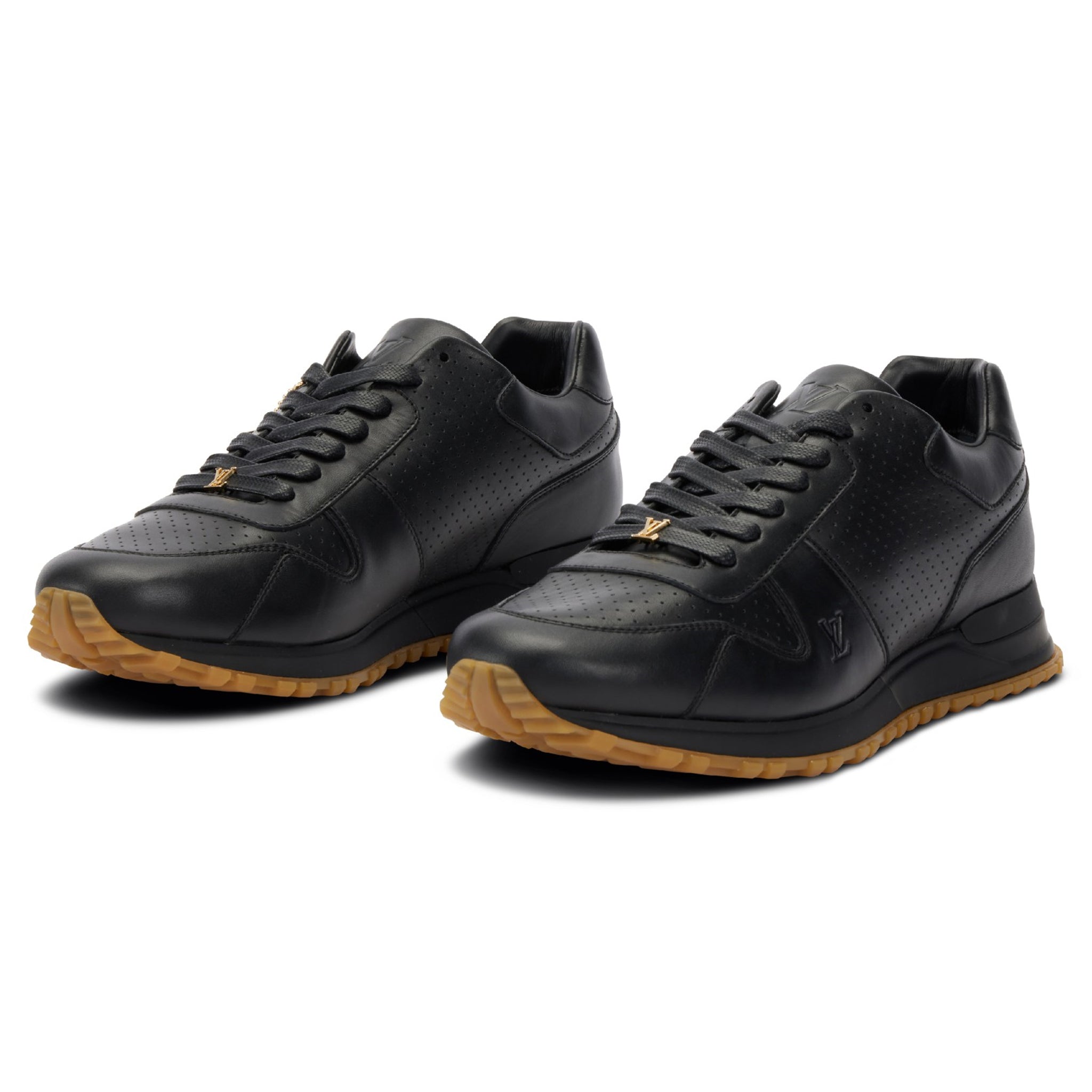 Supreme x Louis Vuitton Black Run Away Sneaker - view 3