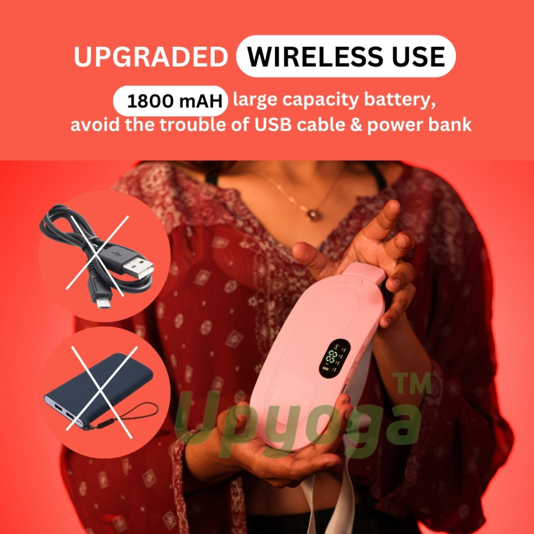 Cash on Delivery Available Maya's Dynamic Heat & Massage Therapy for Period Cramps | 1 Year Warranty | Upgraded - view 2