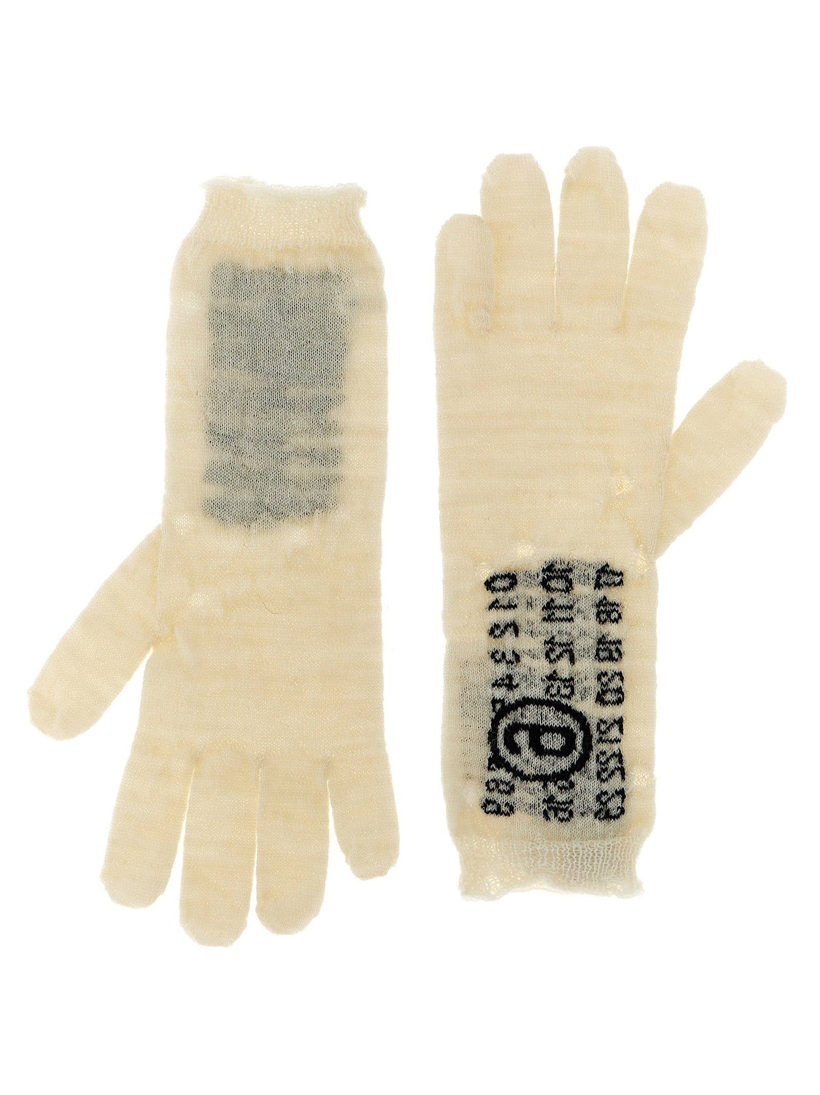 Mm6 Maison Margiela Numeric Signature Mm6 Gloves - view 2