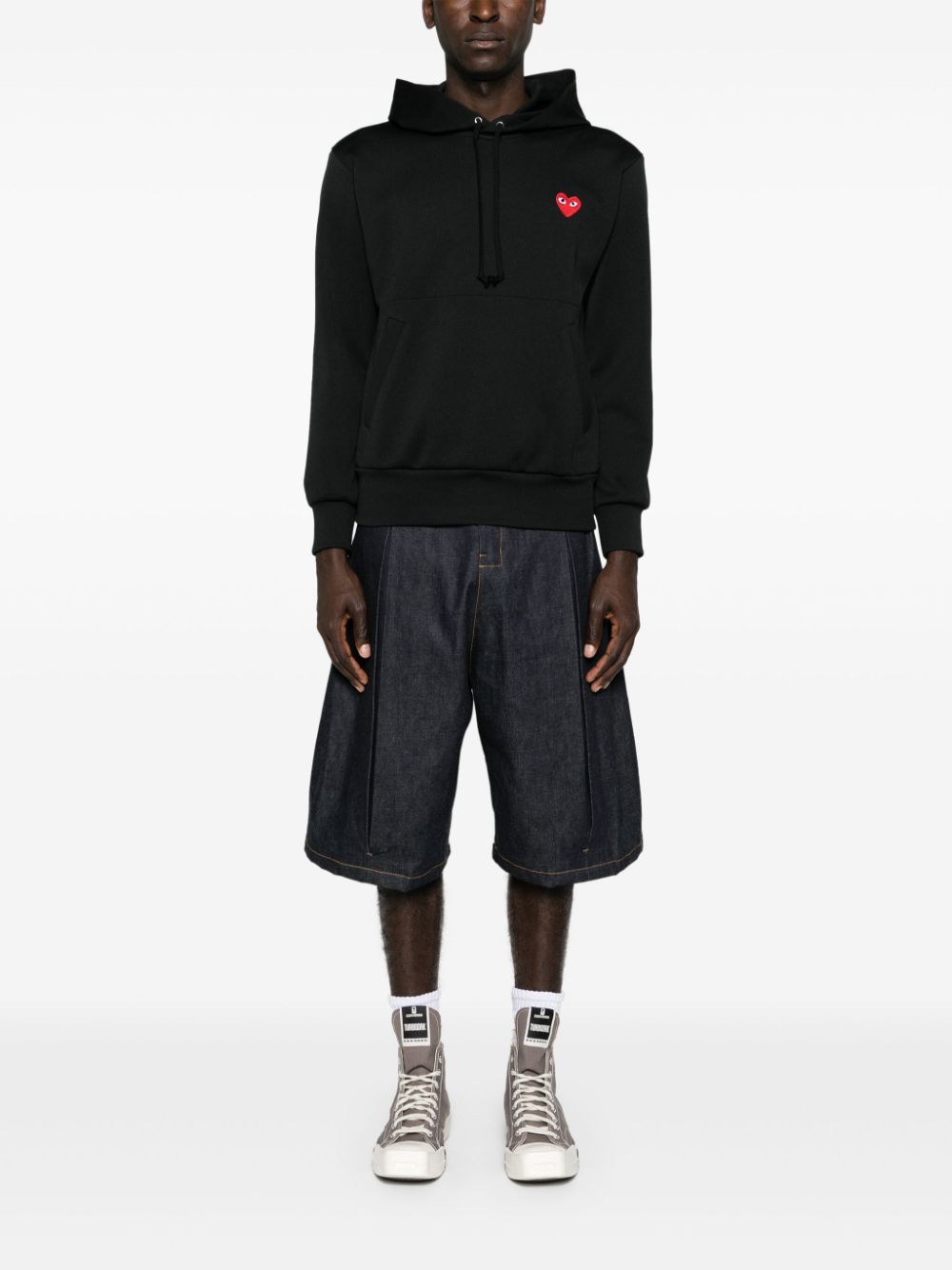 Comme Des Garcons Cotton hoodie - view 2