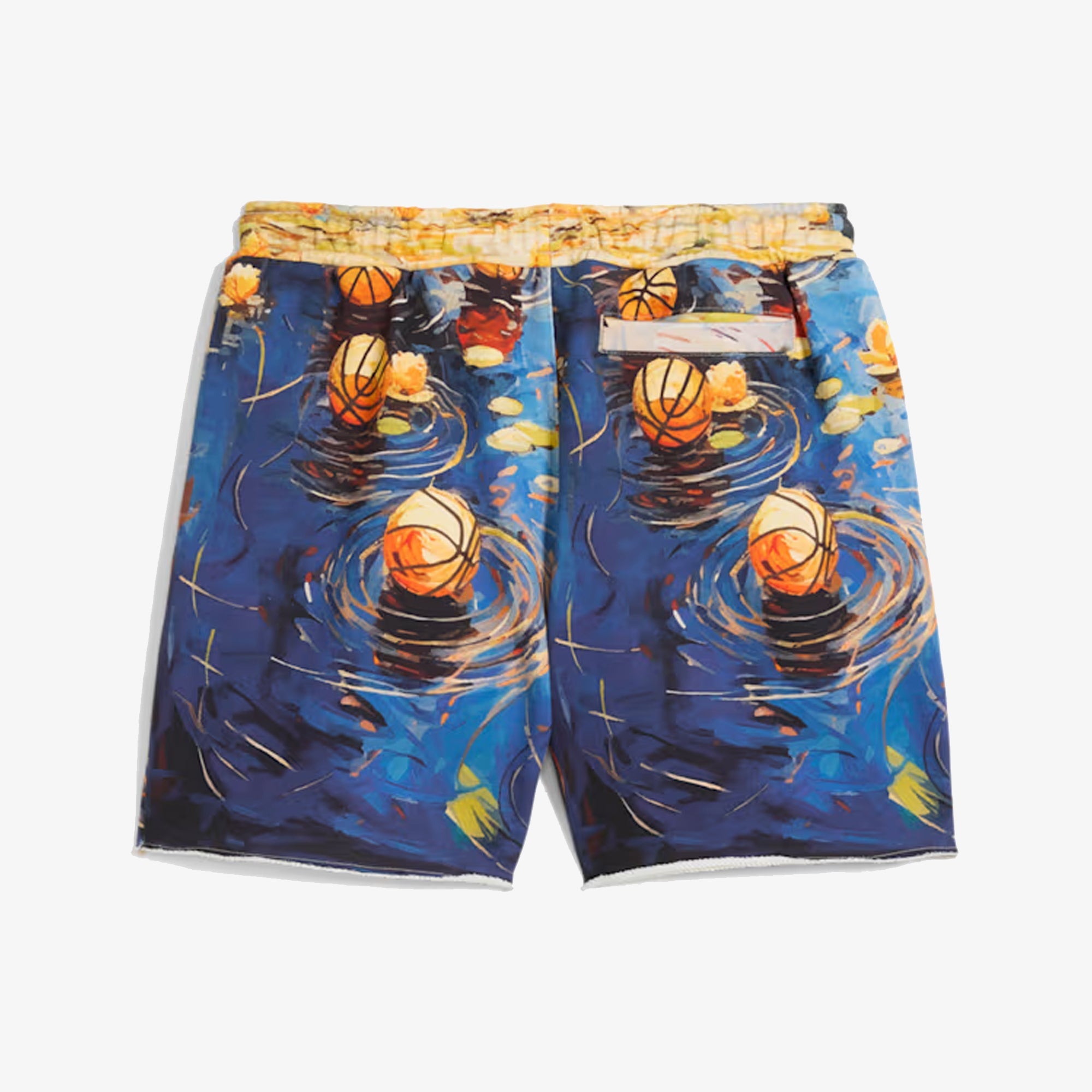 Puma | X Dylan Exhibit Printed Terry Short { Vivid Blue - view 5