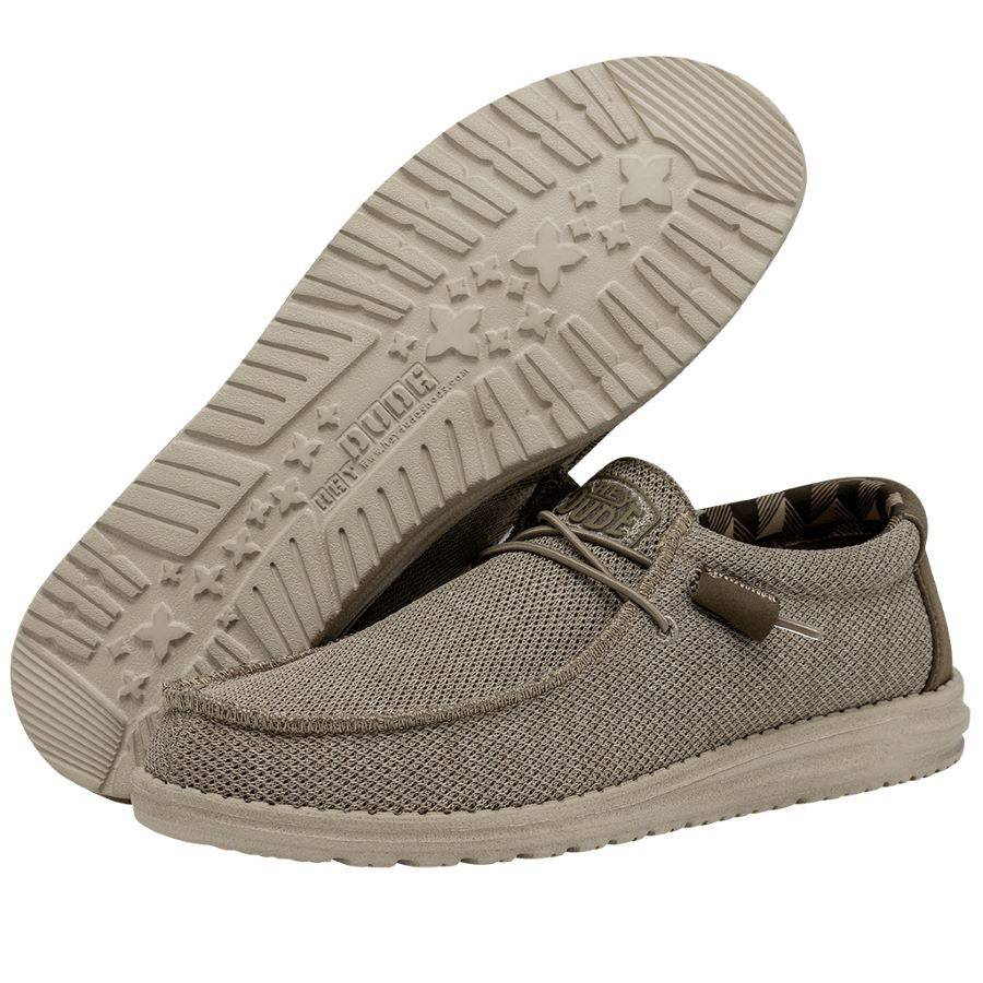HEYDUDE shoes Wally Sox - Beige – Men's - view 3