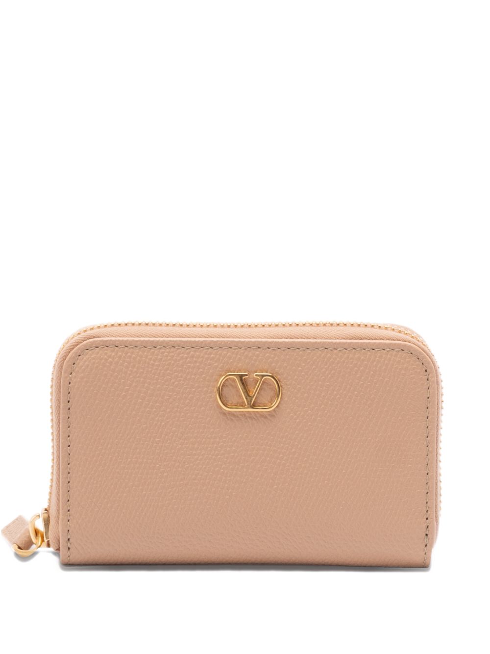 Valentino Garavani-VLogo Wallet – Calf Leather 100%