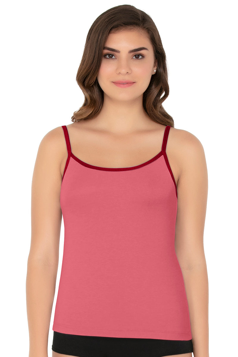 Amante Cotton Camisole - Slate Rose-Crim