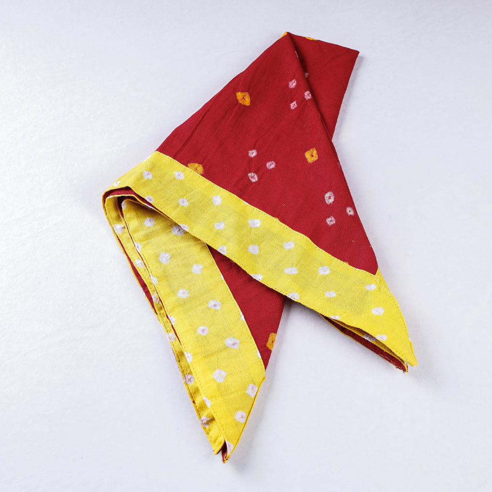 NOORI BAZAR Bandhani Tie-dye Cotton Bandana