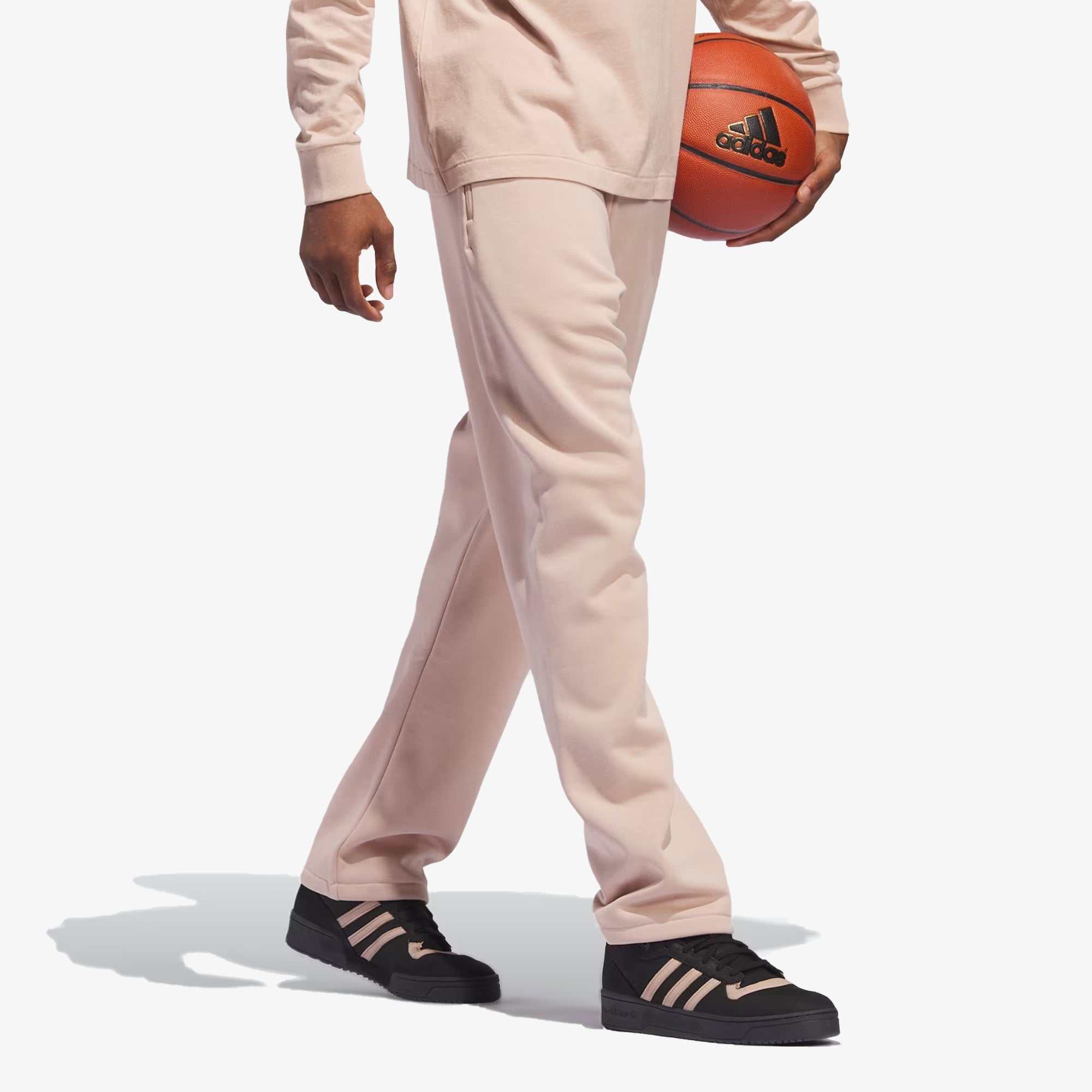 Adidas Originals | BASKETBALL SWEAT PANT { ASH PEARL