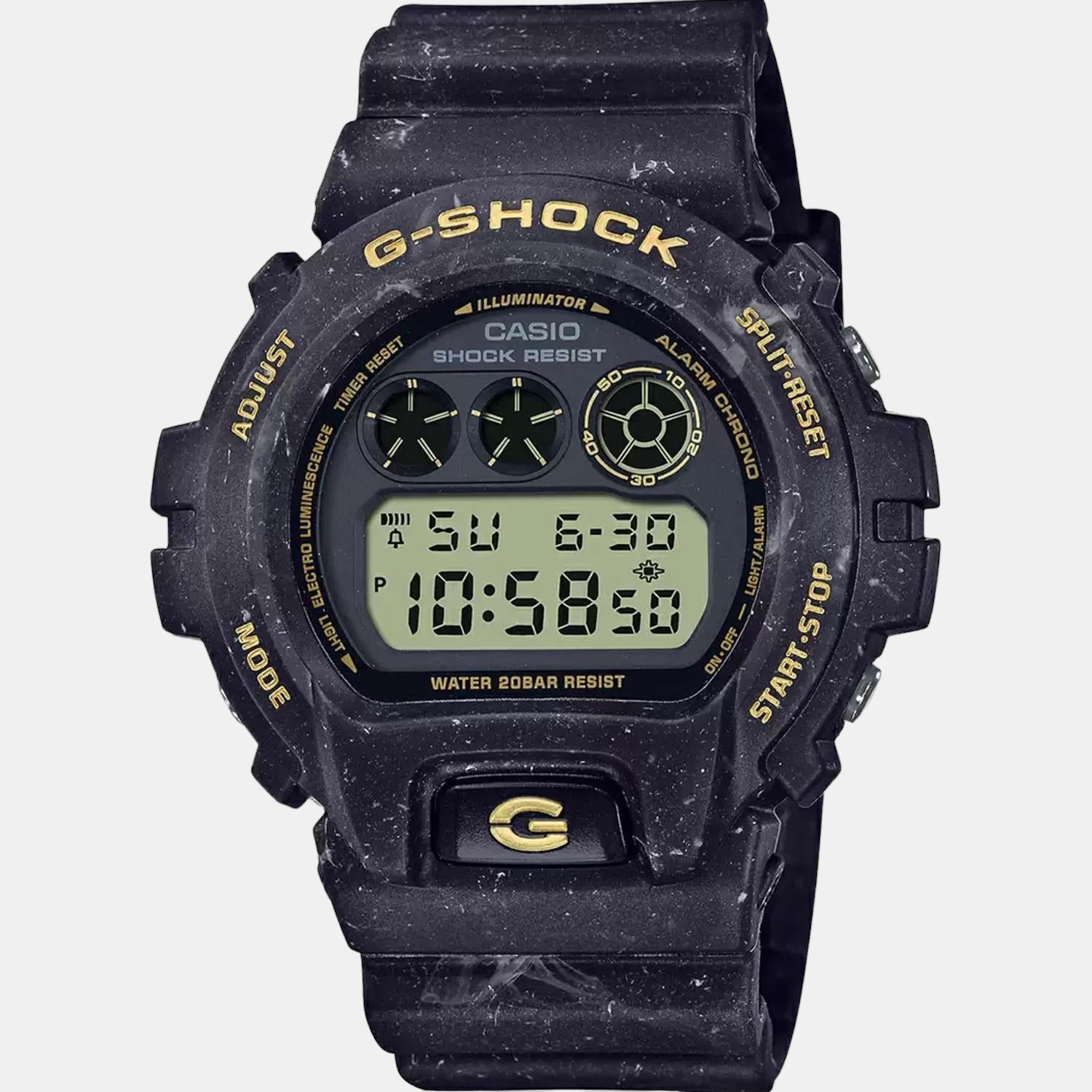 Casio G-Shock Men Quartz Black Dial Digital Stainless Steel Watch G1132 - view 2