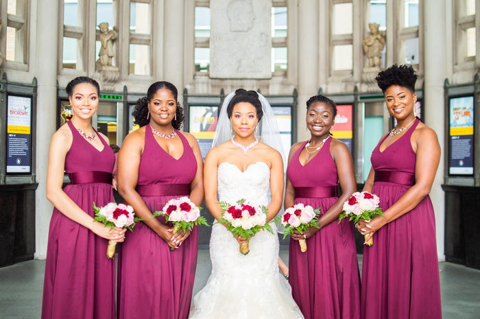 fiftyflowers.com Pretty in Pink Wedding Bouquets - view 2