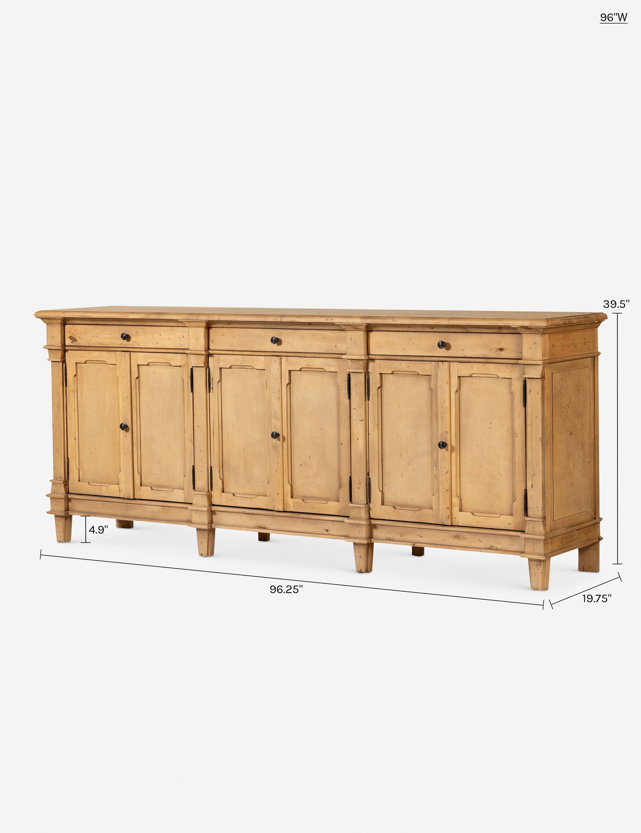 Lulu and Georgia Aida Sideboard – Natural - view 29