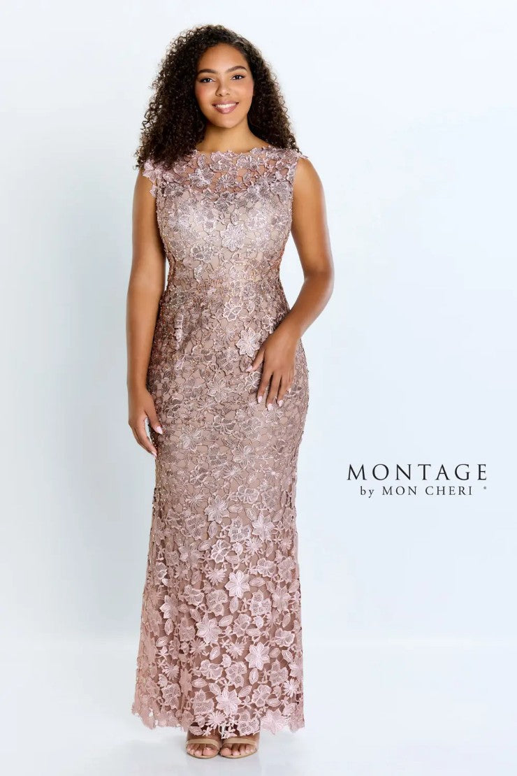 Montage 119958 Long Lace Gown Mother of the Bride Dress - view 2