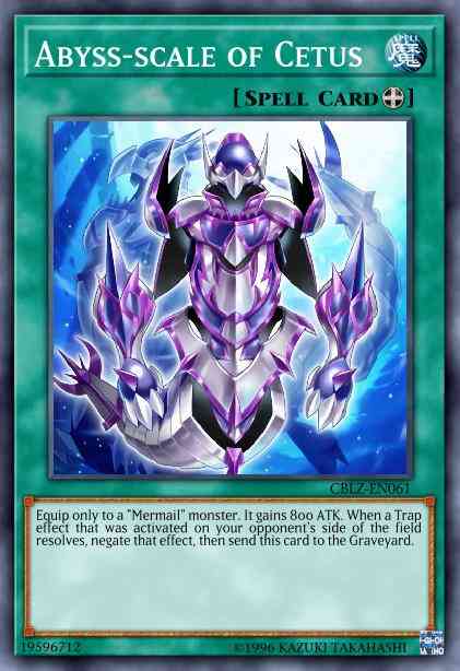 Yu-Gi-Oh! Abyss-scale of Cetus - CBLZ-EN061 - Common - Unlimited