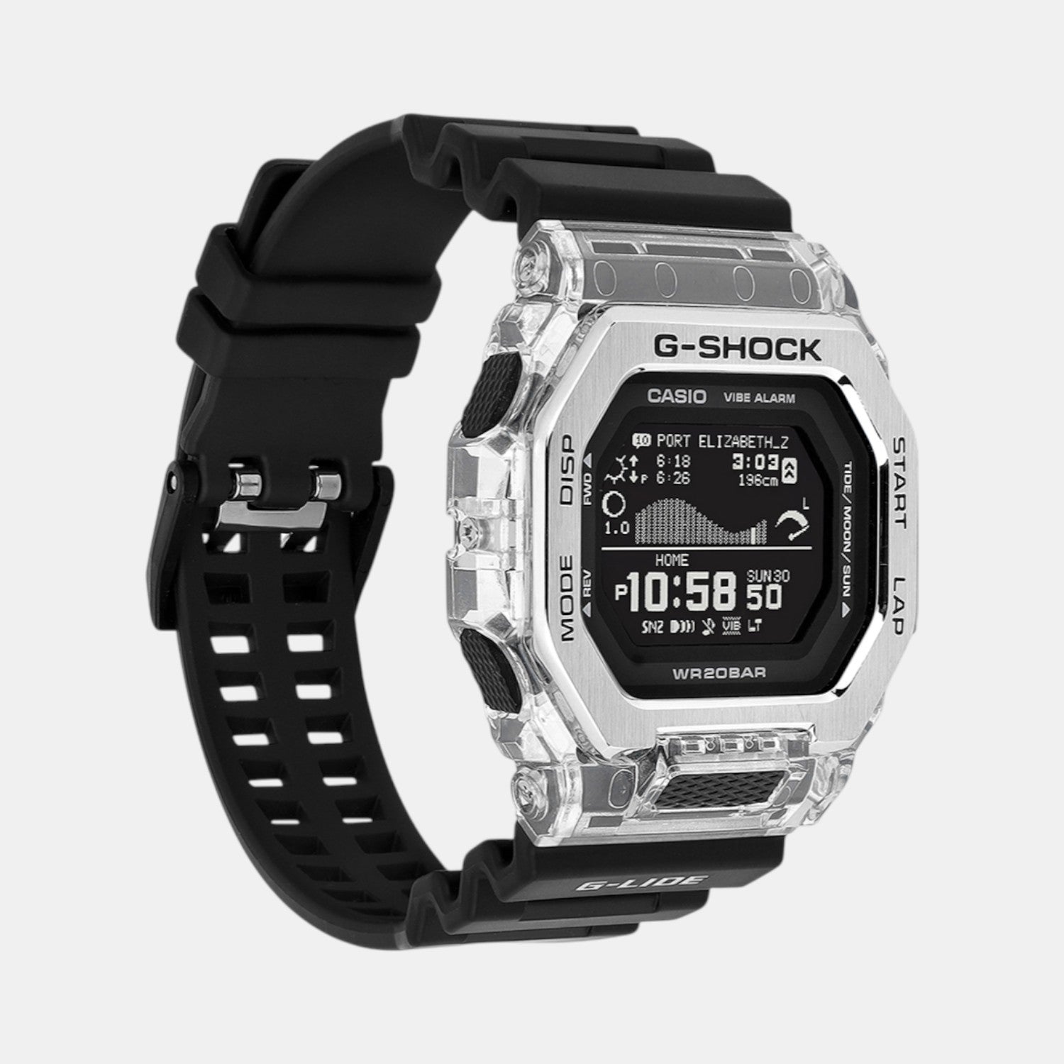 Casio G-Shock Men Quartz Black Dial Digital Resin Watch G1708 - view 2
