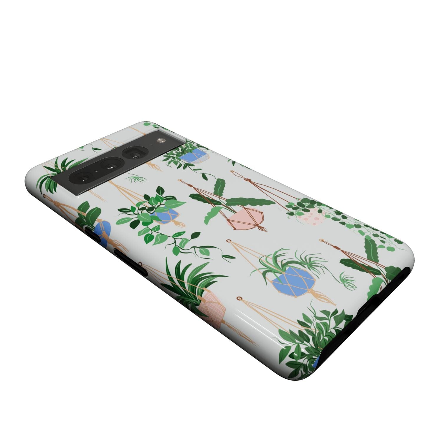 Casetry Hanging Around | Potted Plants Floral Google Pixel Case - view 11