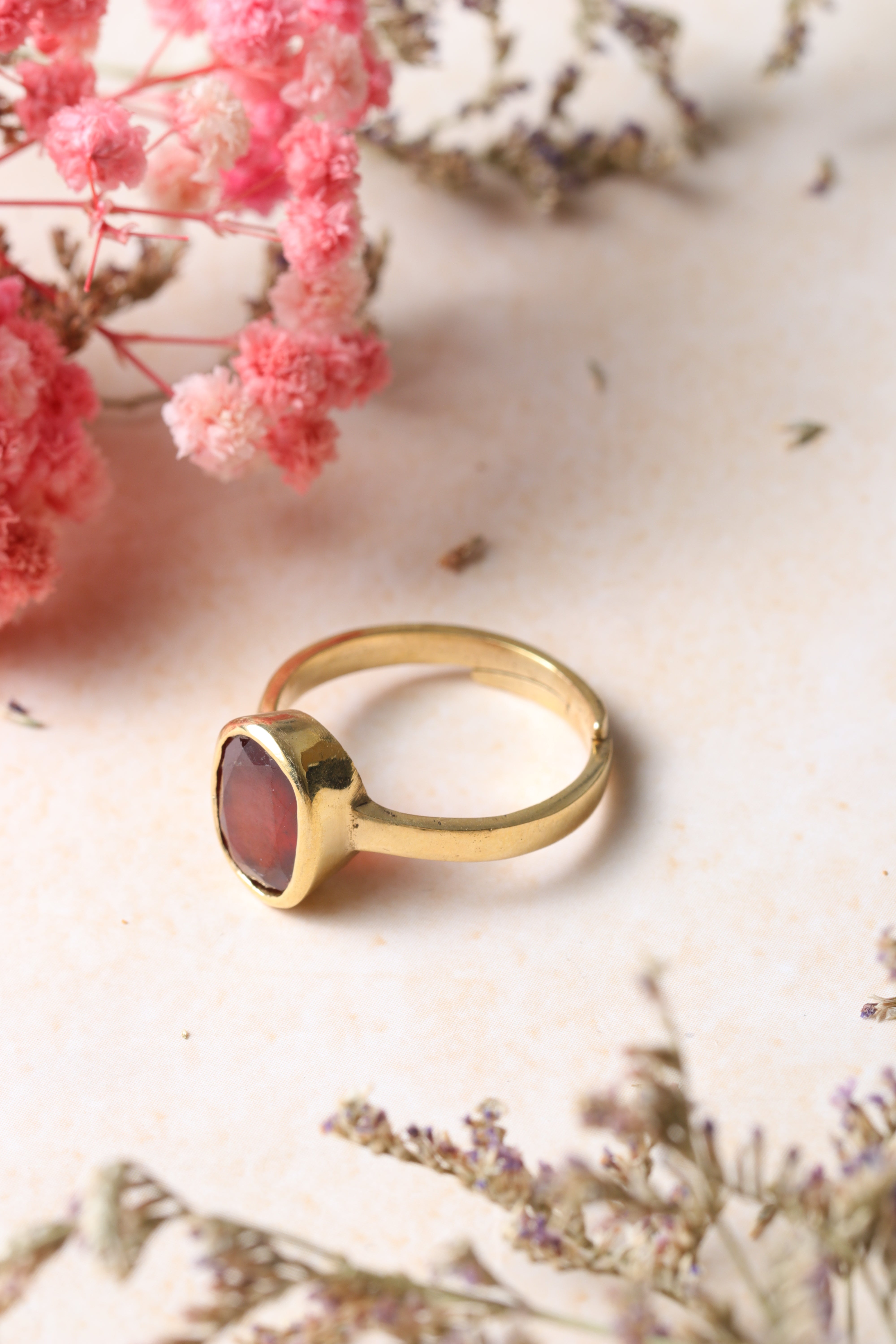 Studio Vaidik Gomed/ Hessonite Ring 7.25 ratti - view 2