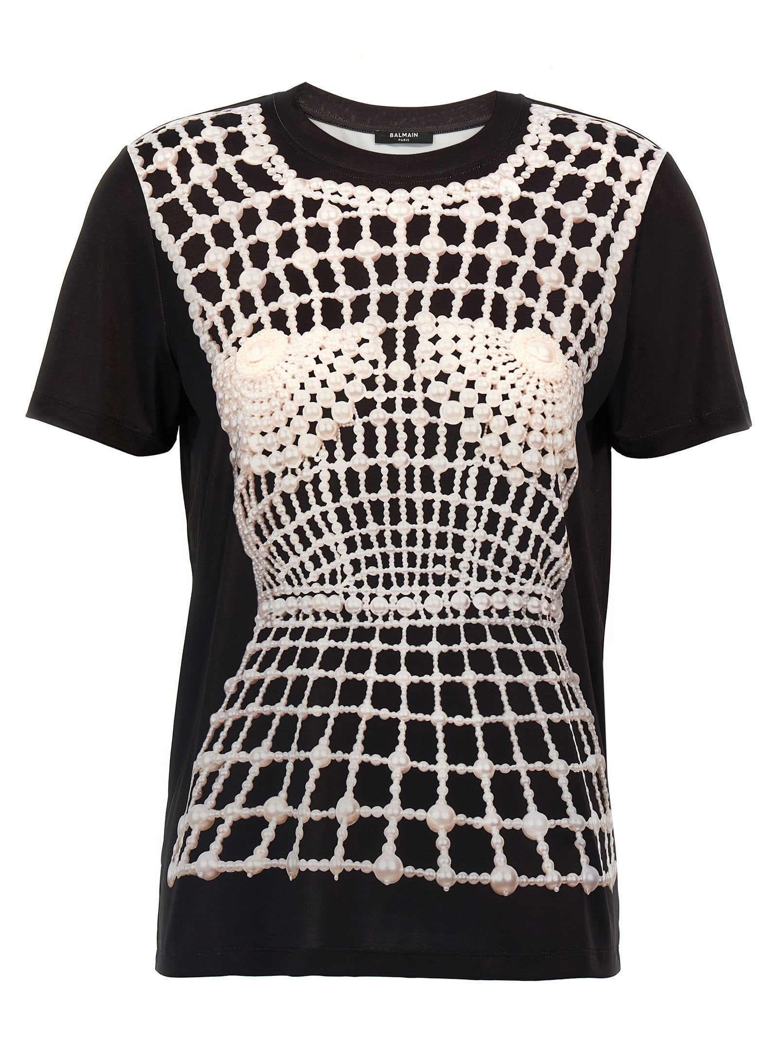 Balmain Trompe Loeil T-shirt – 100% organic cotton