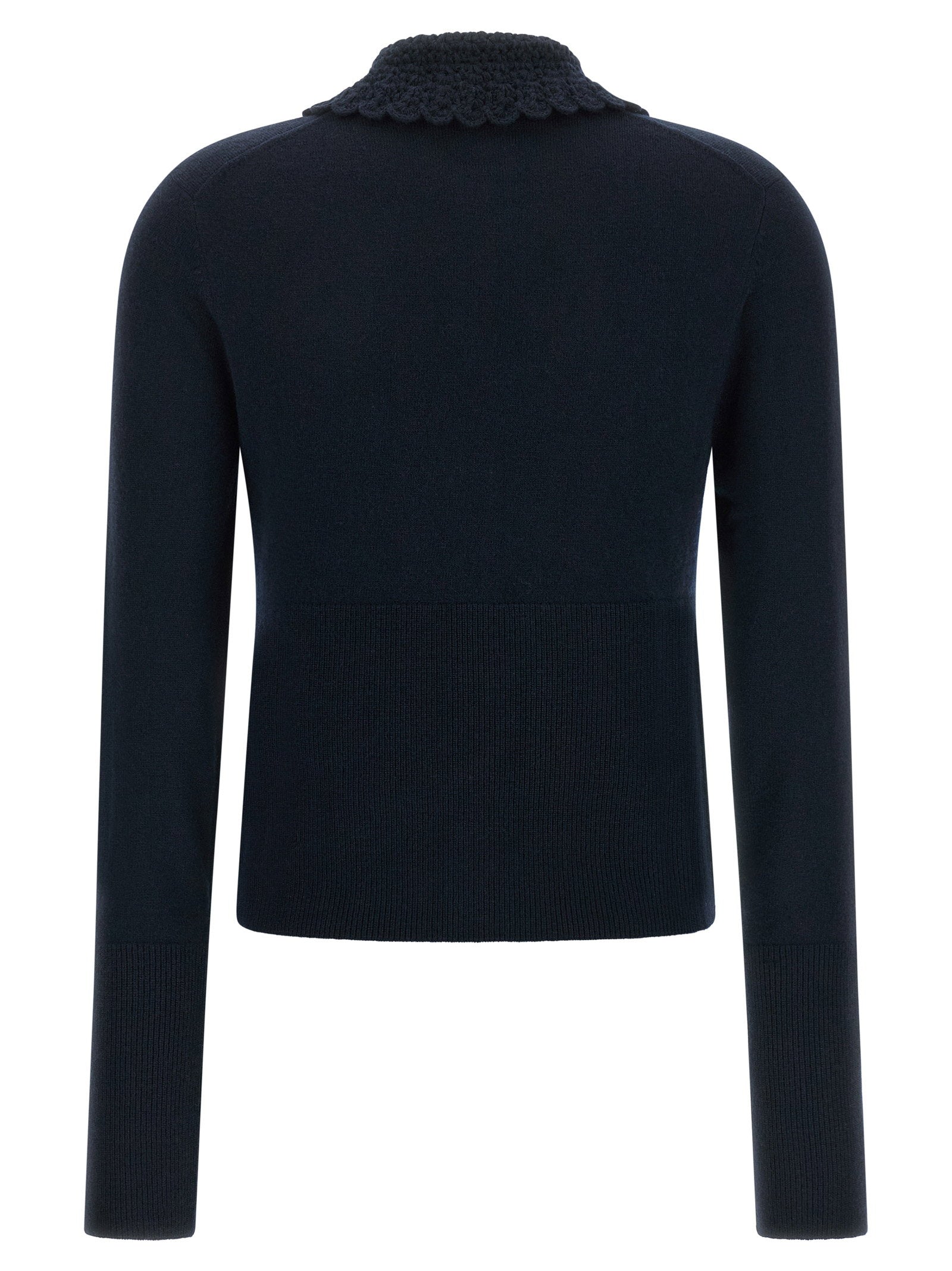 Chloé Collared Cardigan – 100% wool - view 2