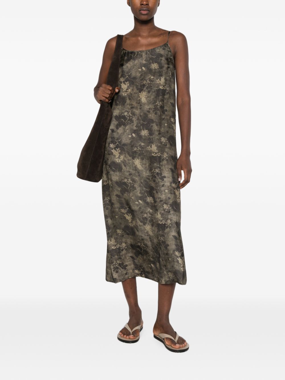 Uma Wang Dress – Viscose 50% Cupro 50% - view 5