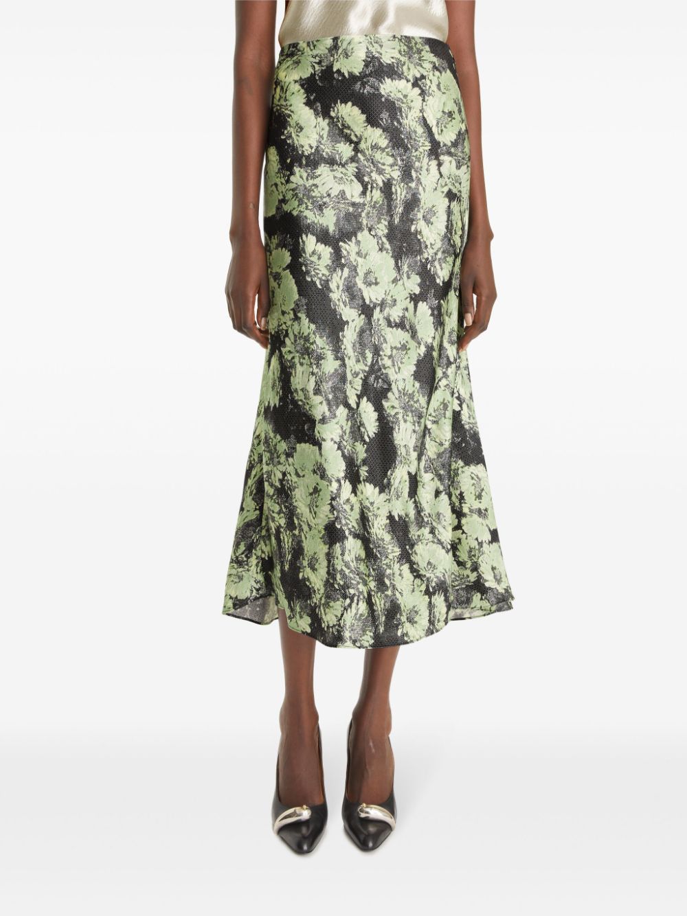 Tory Burch Printed long skirt – Viscose 100% - view 4