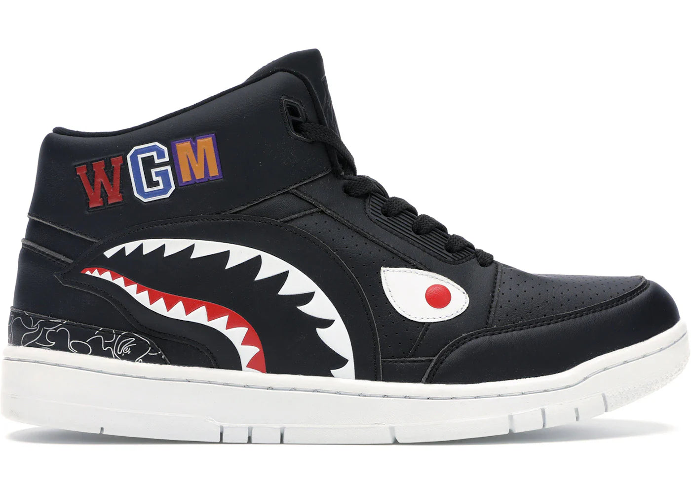 BAPE A Bathing Ape Cloud Sta Shark Black