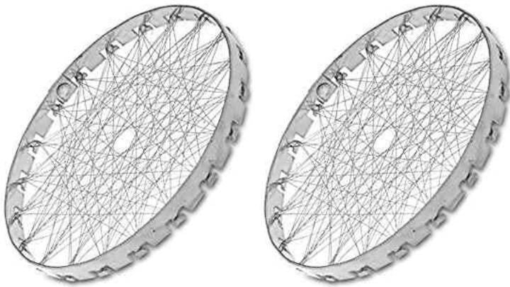 Roposo Clout Stainless Steel Chhota Tandoor Jali for Gas (Pack of 2) - view 5