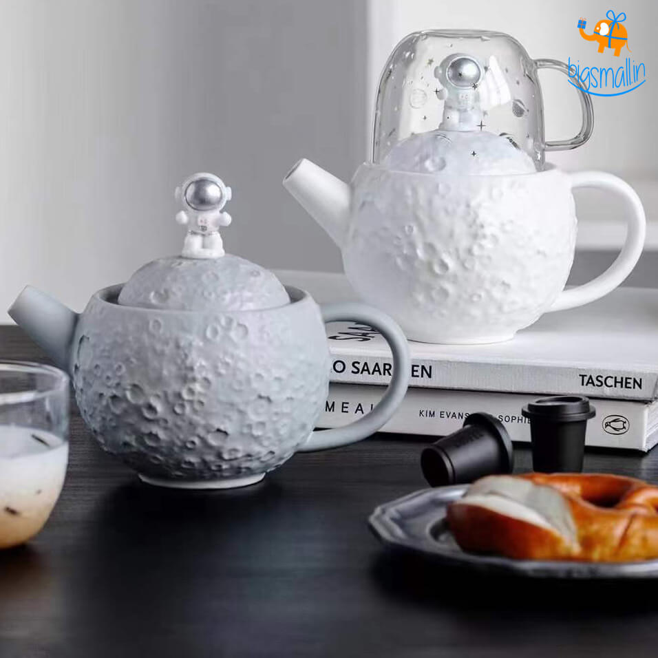 Bigsmall_hmk Space Man Kettle and Cup Set