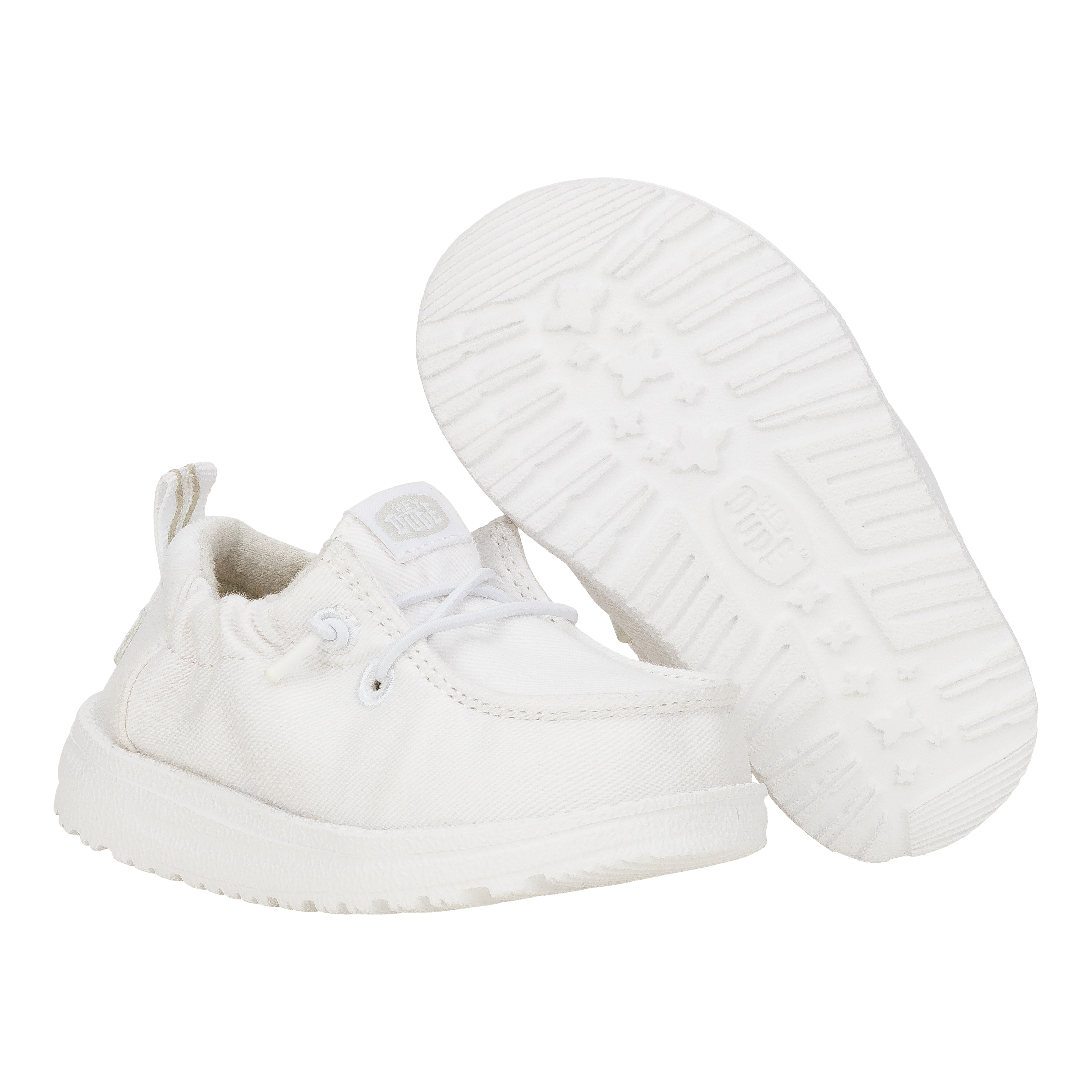 HEYDUDE shoes LILDUDE Infant Slip On Core - White - view 3