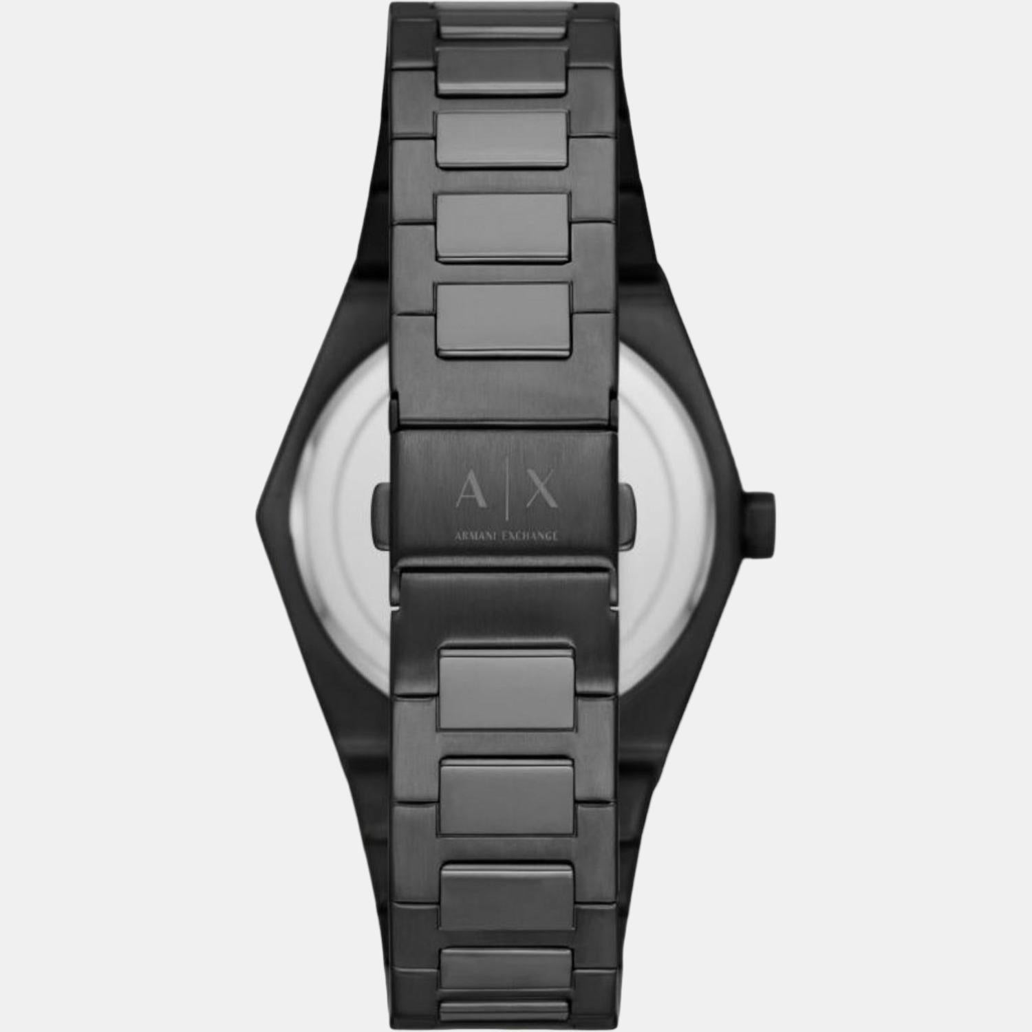 Armani Exchange Geraldo Men Quartz Blue Dial Analog Stainless Steel Watch AX2811 - view 2